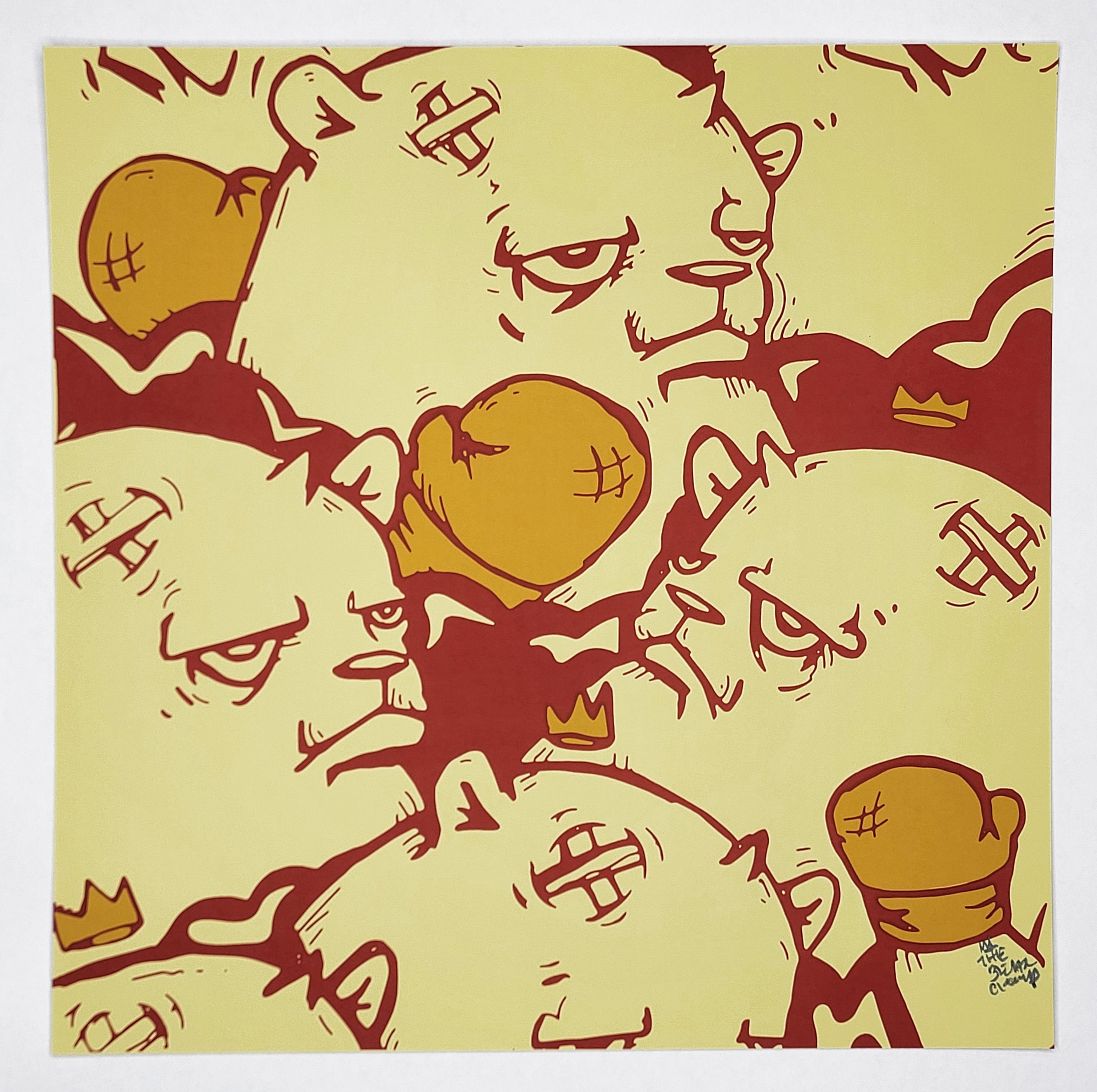 "Light Yellow and Orange #35" by JC Rivera