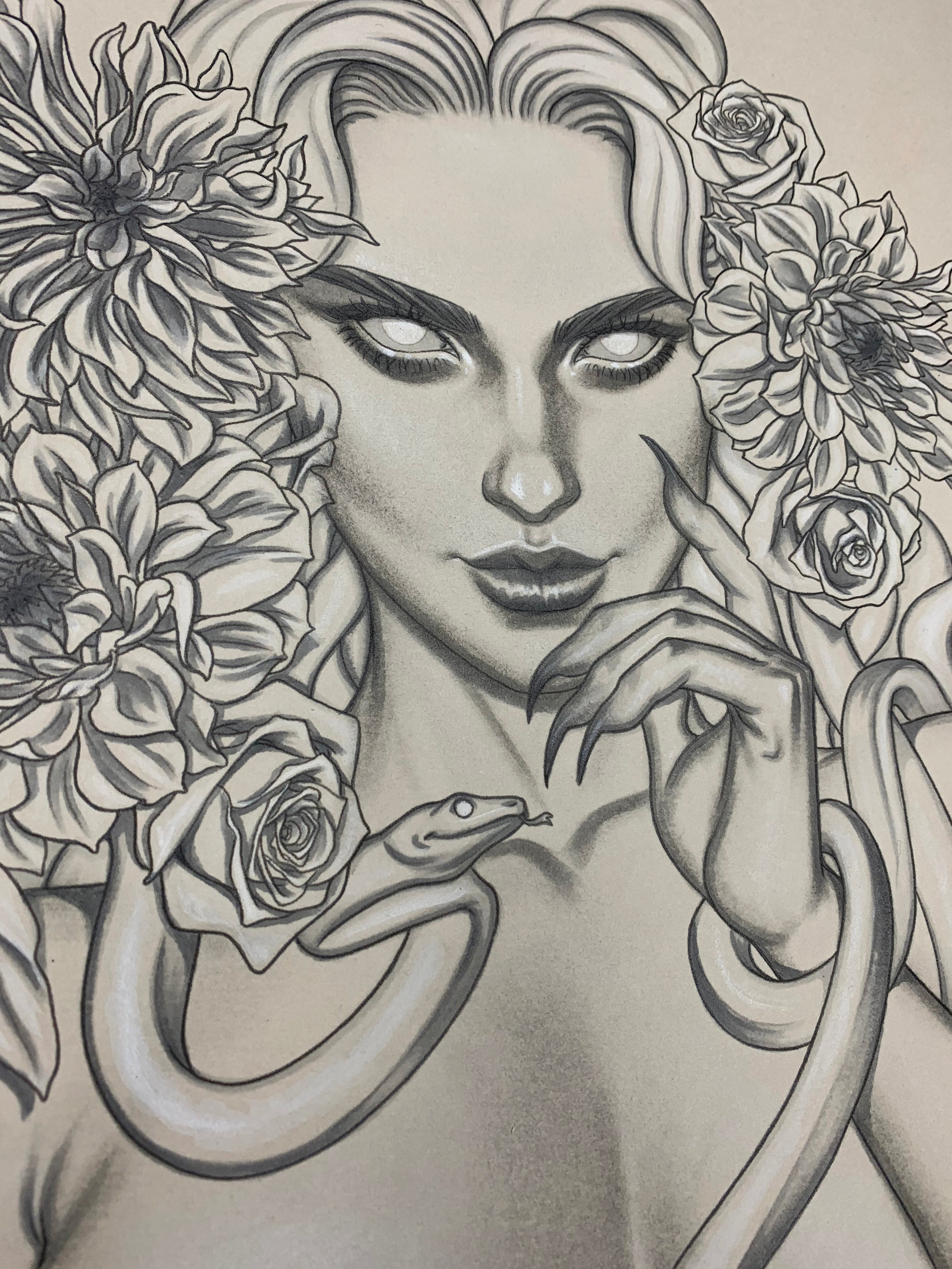 "Medusa" Original by Jenny Frison