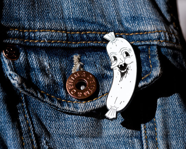 Sausage Pin by Junkyard