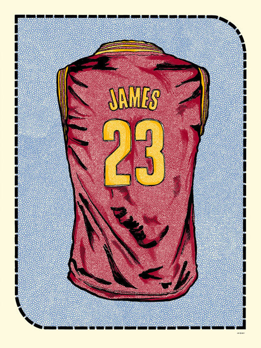 "L. James Jersey" by Zissou Tasseff-Elenkoff