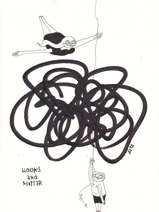 "Hooks And Matter" by Lauren Asta