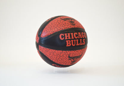 "The Art of the Game Limited Edition Basketball" Red & Black by Lefty Out There