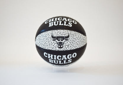 "The Art of the Game Limited Edition Basketball" Black & White by Lefty Out There