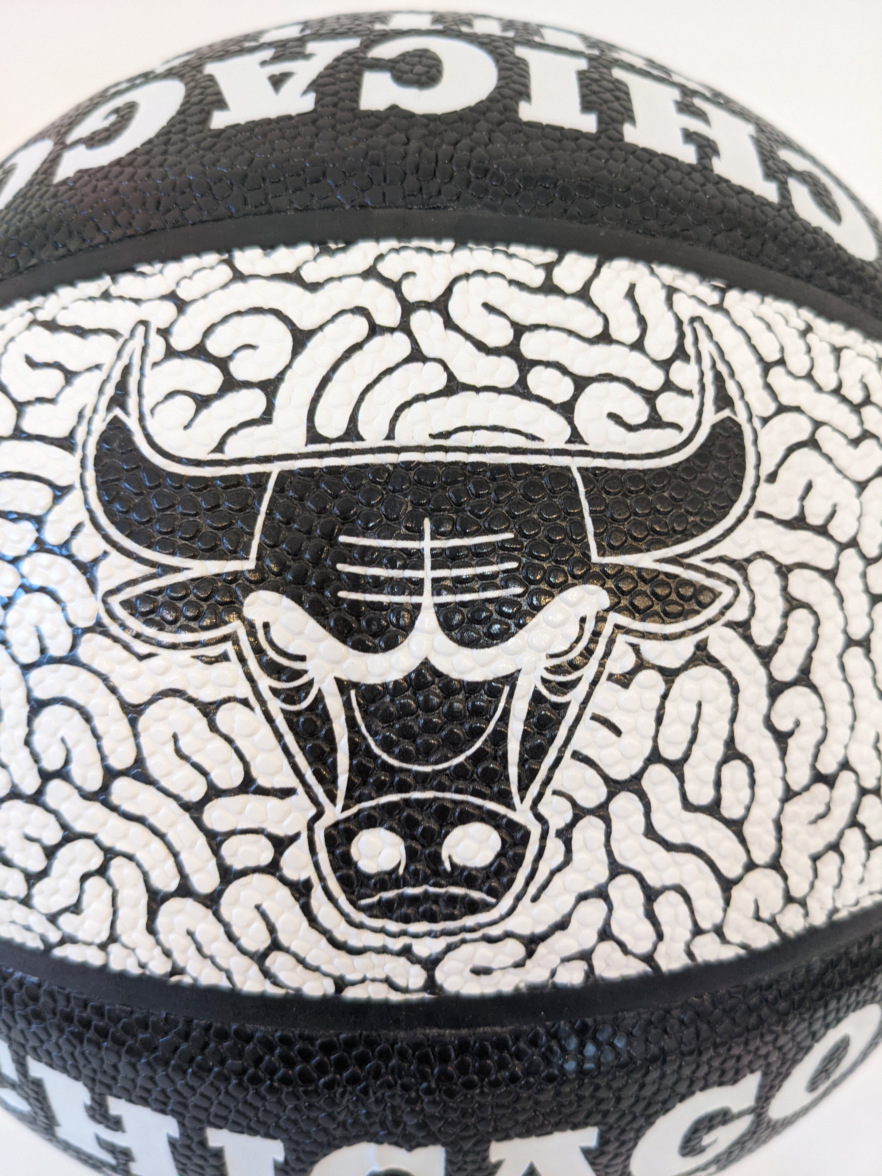 "The Art of the Game Limited Edition Basketball" Black & White by Lefty Out There