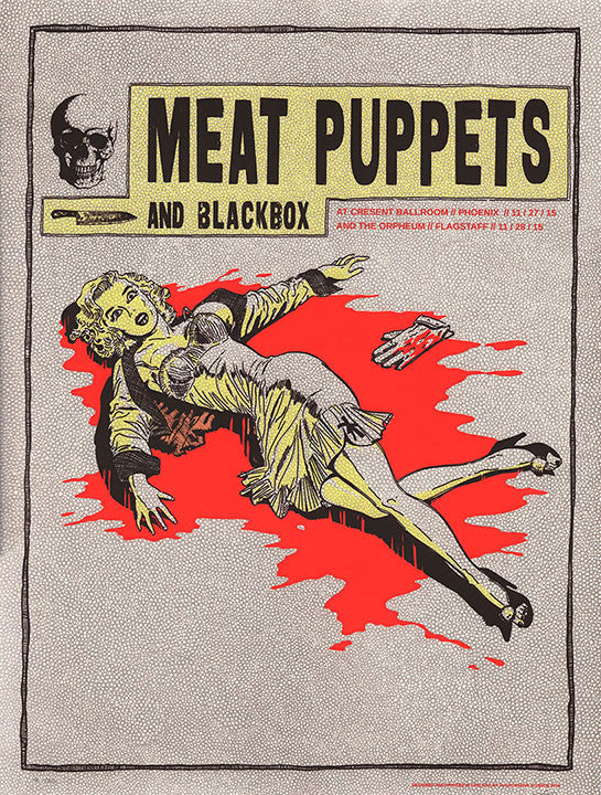 "Meat Puppets & Blackbox at Cresent Ballroom 2015" by Zissou Tasseff-Elenkoff
