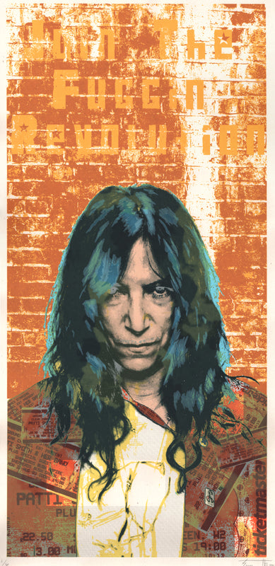 "Patti Smith Revolutionary" by Fugscreens Studios