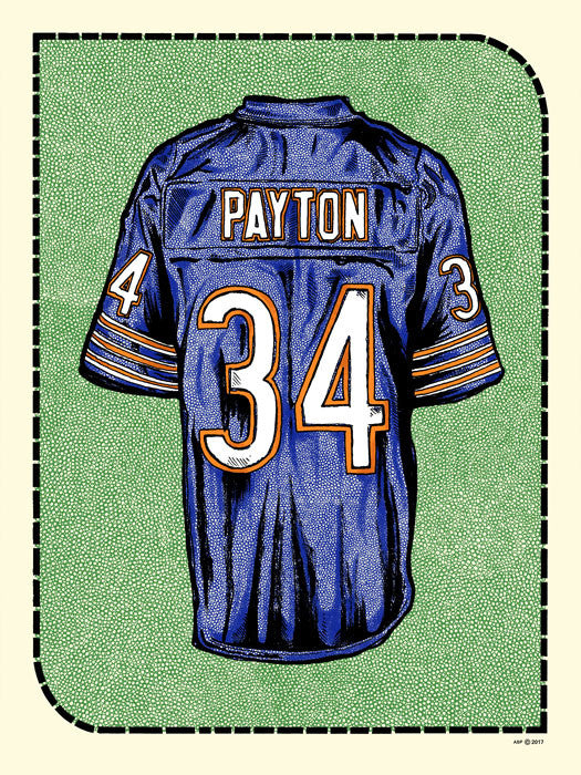 "W. Payton Jersey" by Zissou Tasseff-Elenkoff