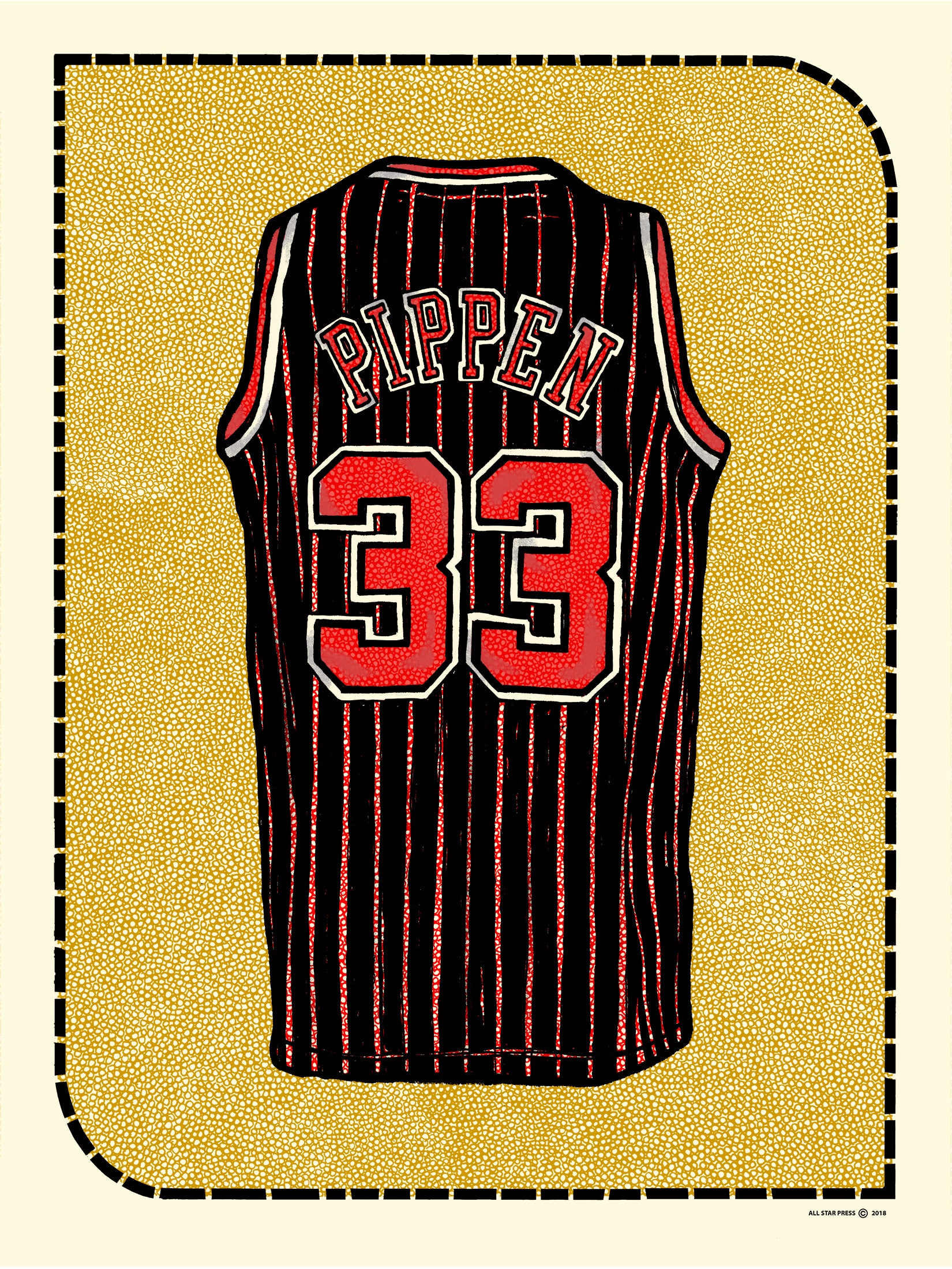 "Pippen Small Jersey" by Zissou Tasseff-Elenkoff