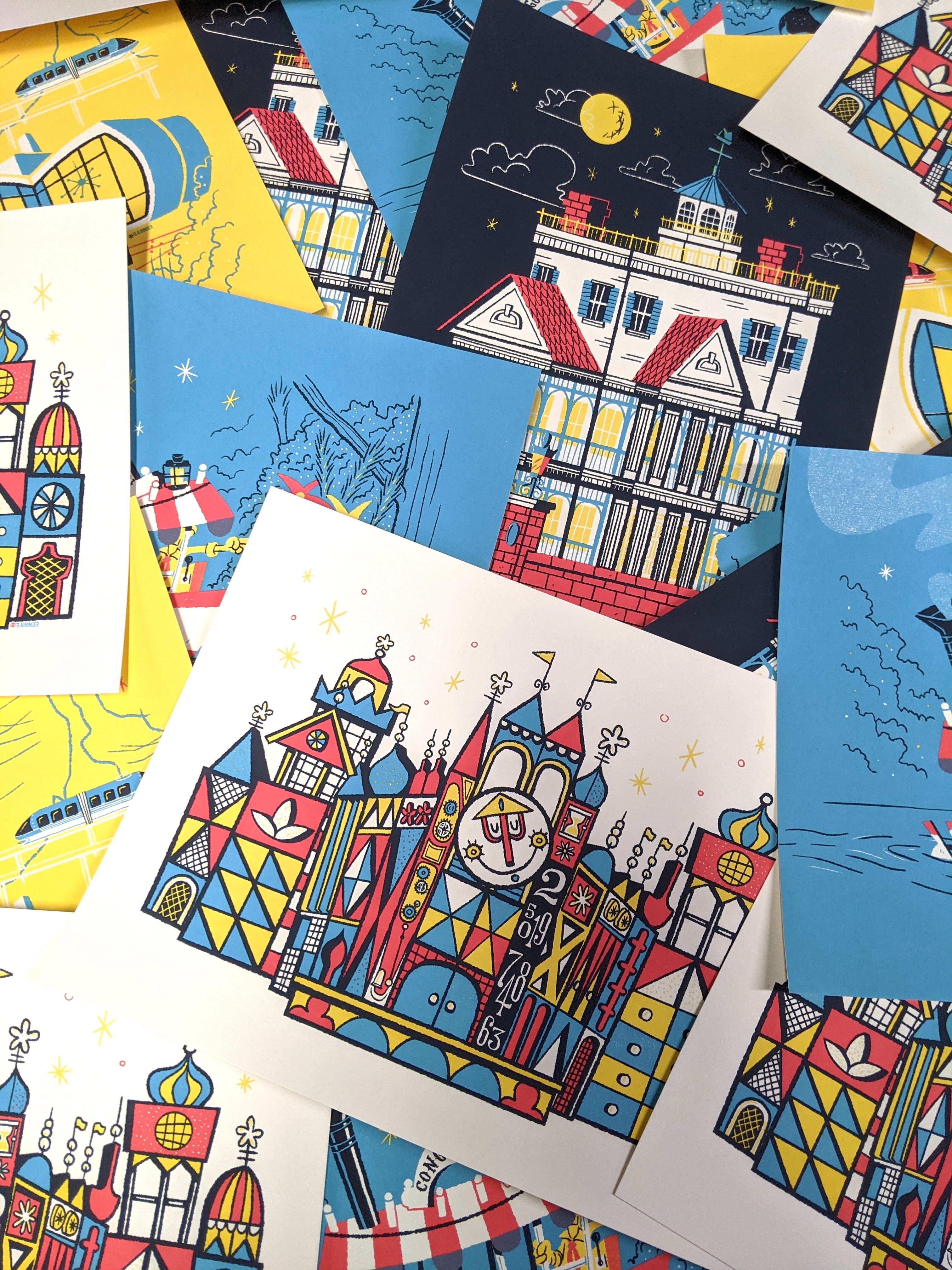 "Disney Attractions" Set by Ian Glaubinger