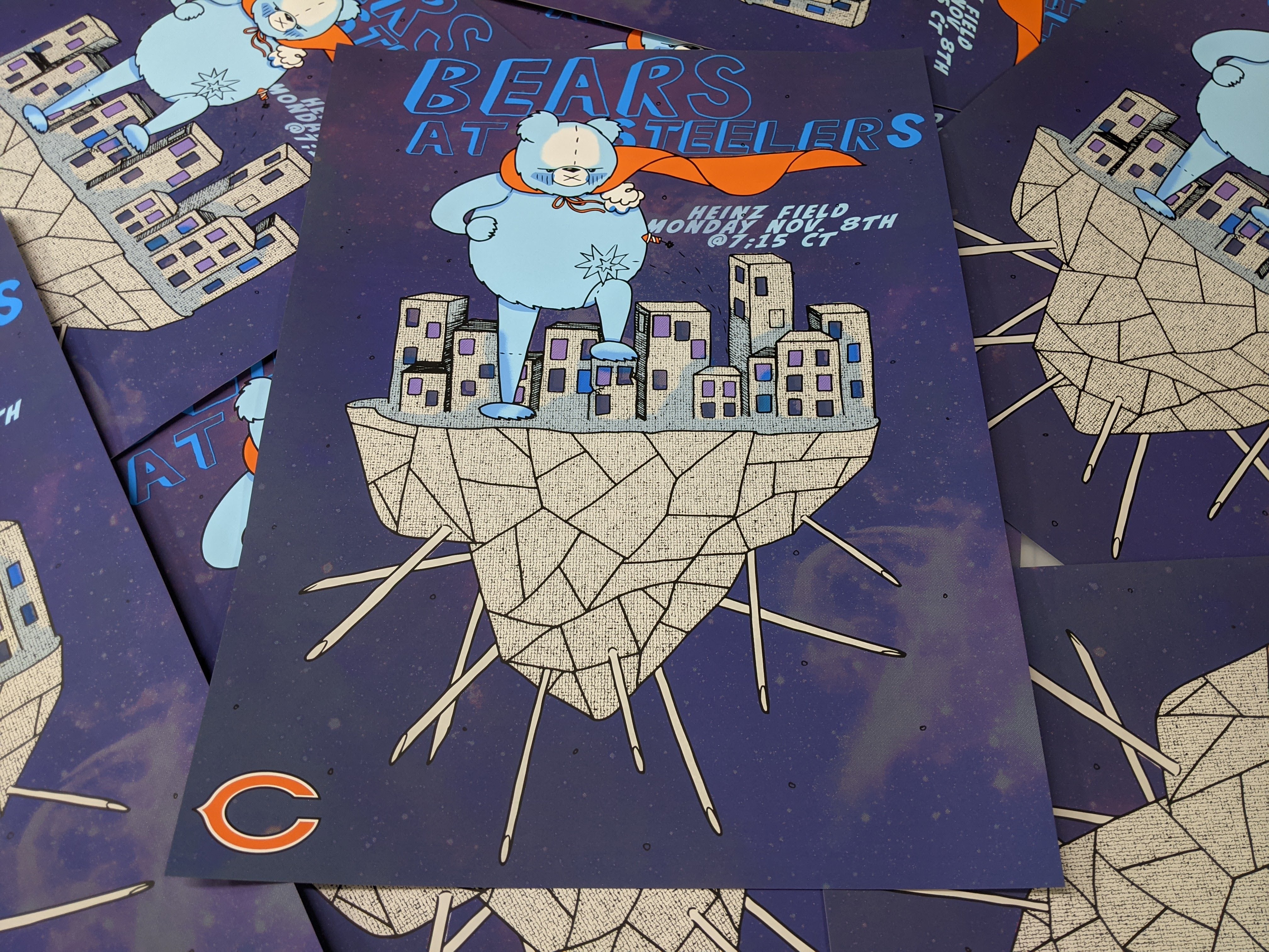 Game 9: "Official Bears Vs. Steelers" by Delisha