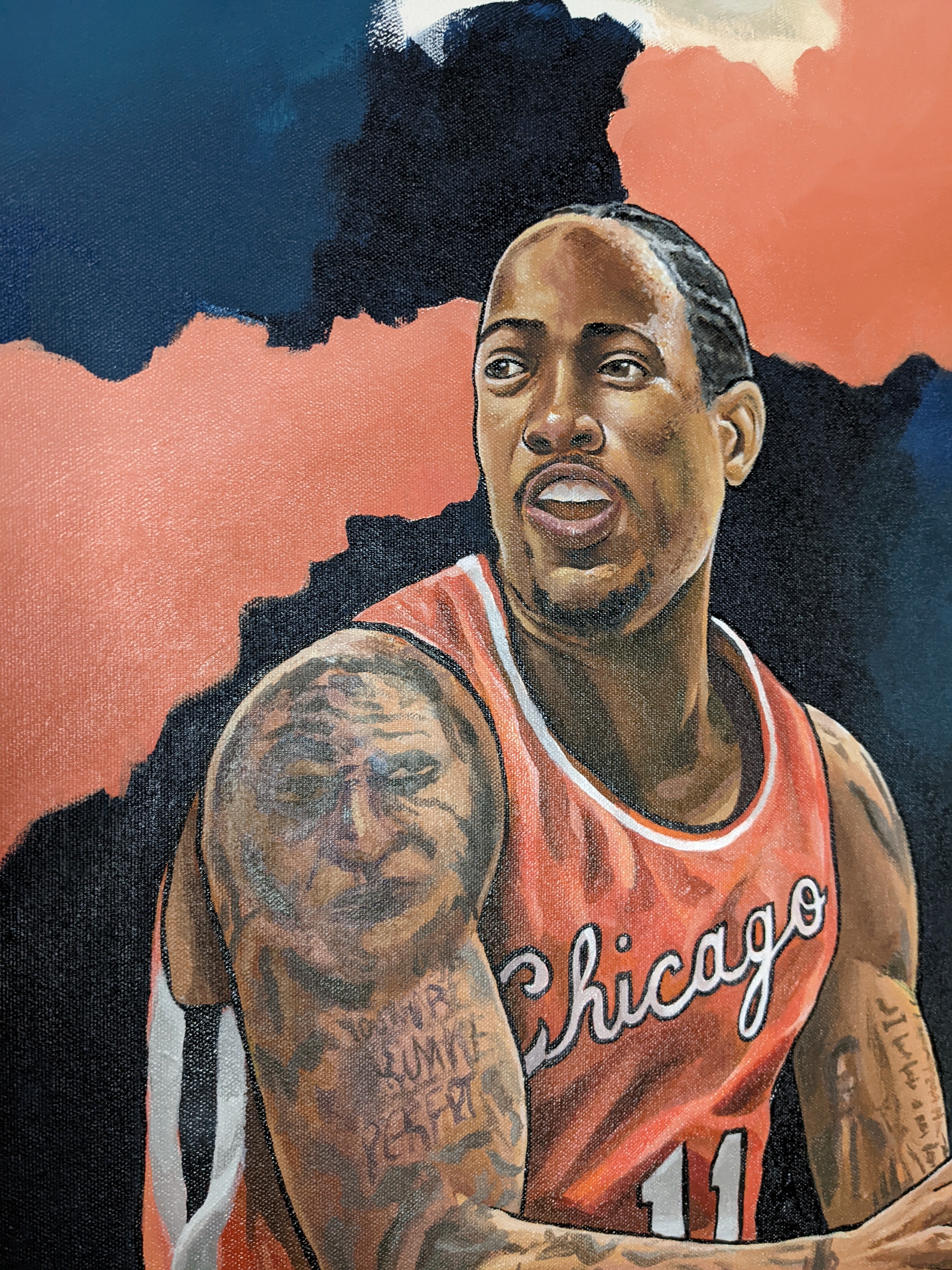 "Fly Away (DeMar DeRozan)" by Myron Laban