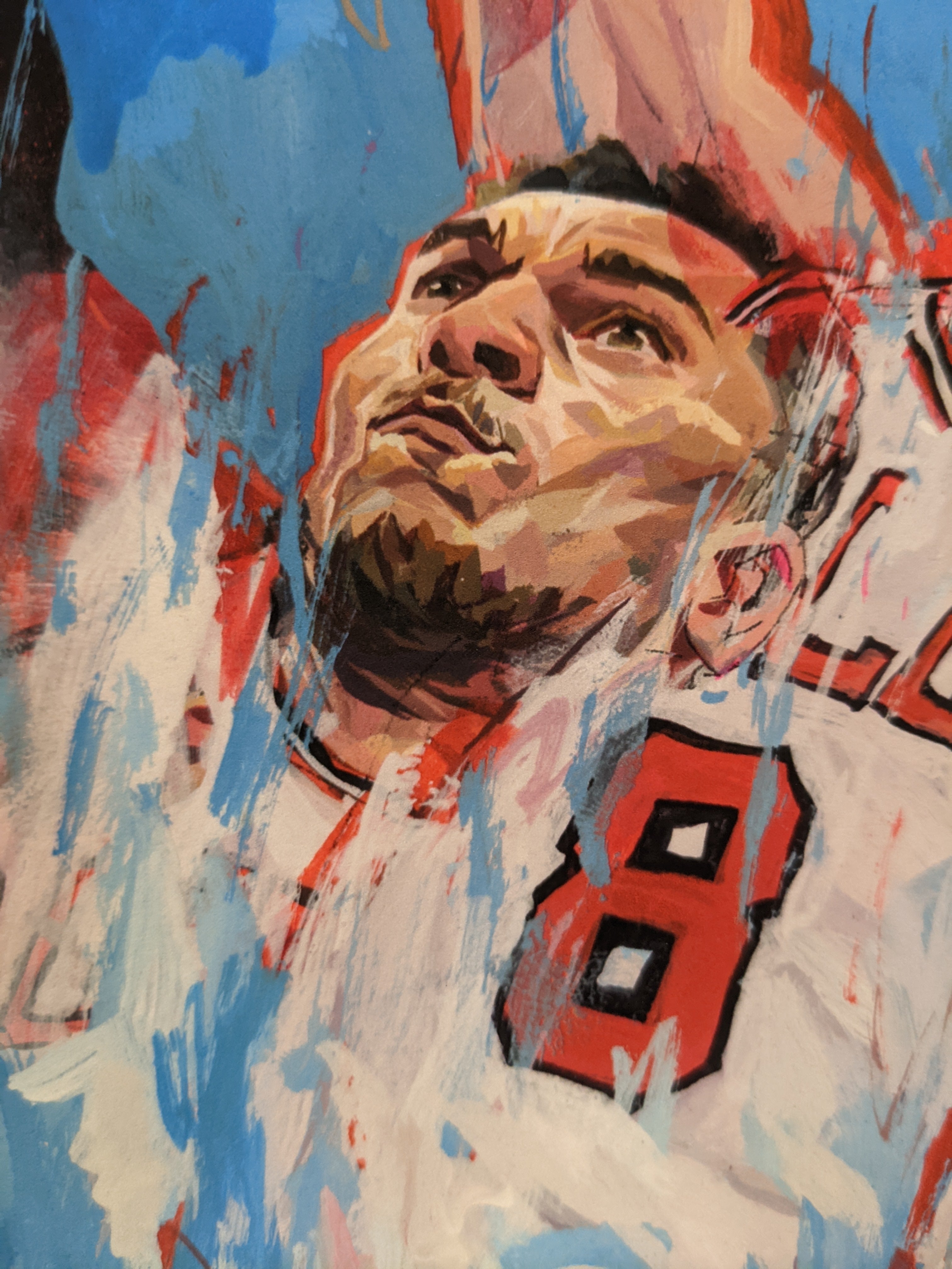 "LaVine In Flight" by Richard Pellegrino