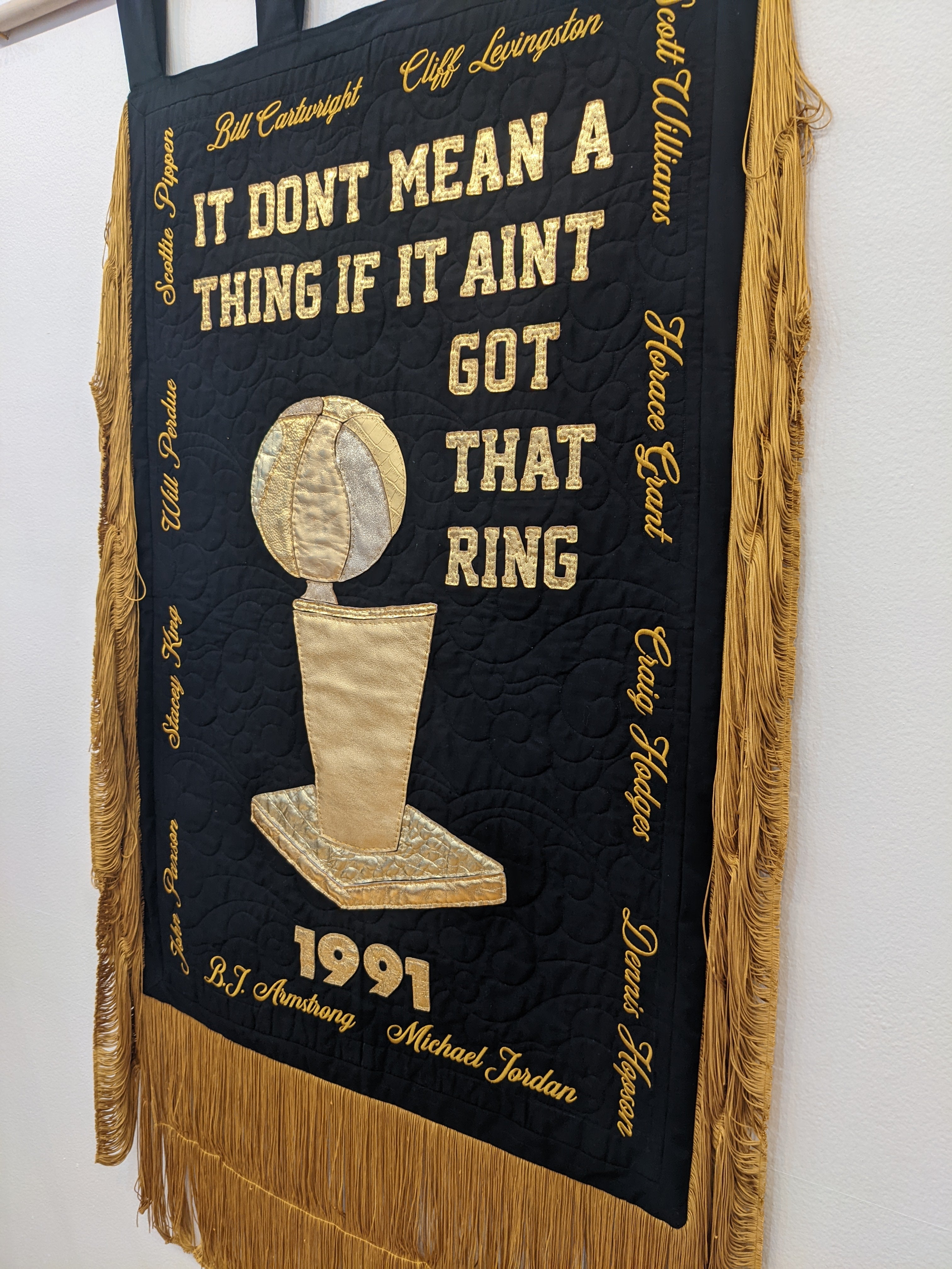 "It don't mean a thing" (1991) by Emma McKee a.k.a The Stitchgawd