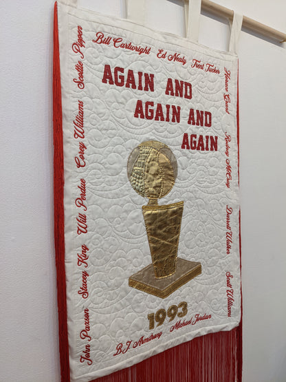 "Again and Again and Again" (1993) by Emma McKee a.k.a The Stitchgawd