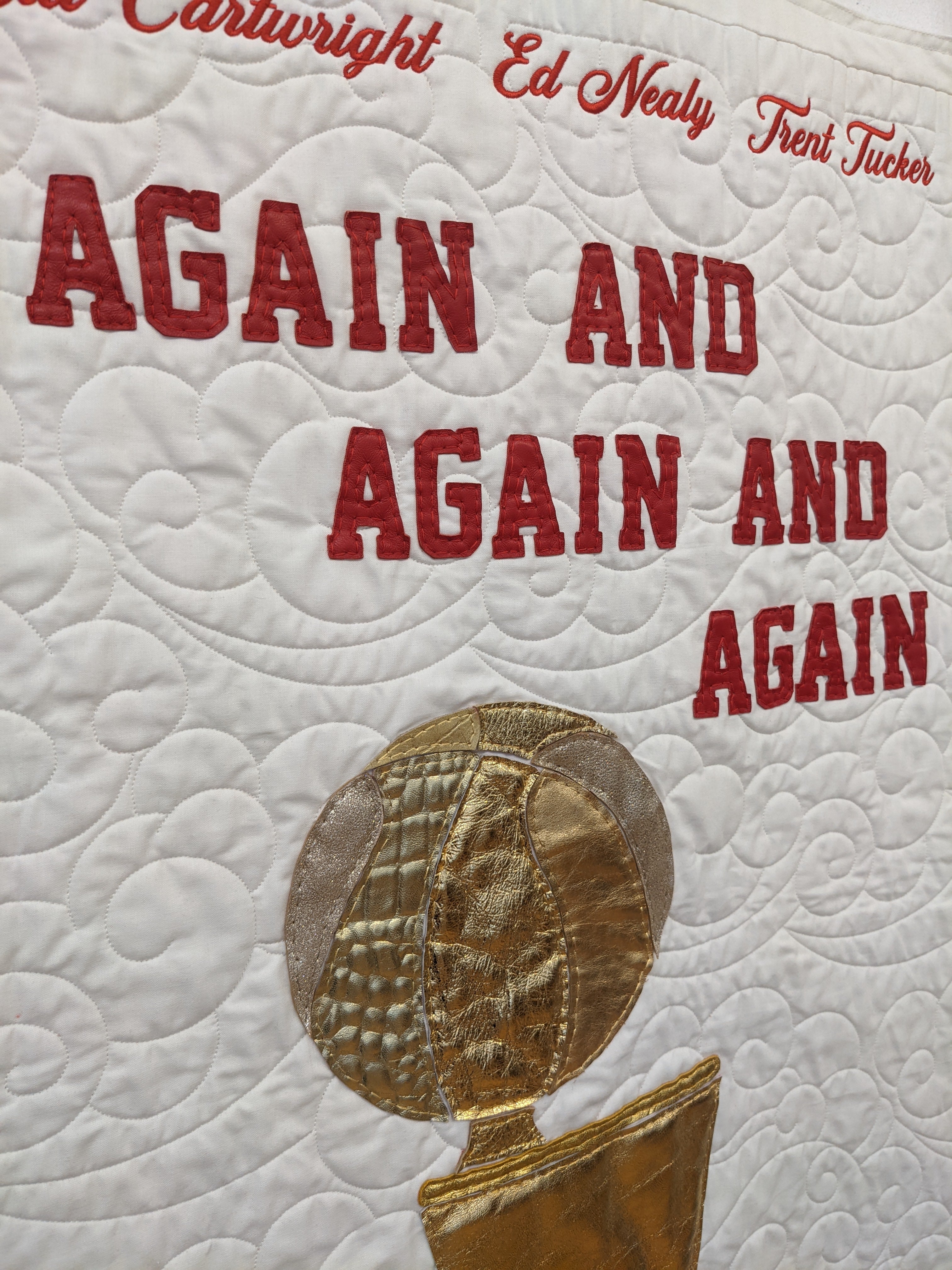 "Again and Again and Again" (1993) by Emma McKee a.k.a The Stitchgawd