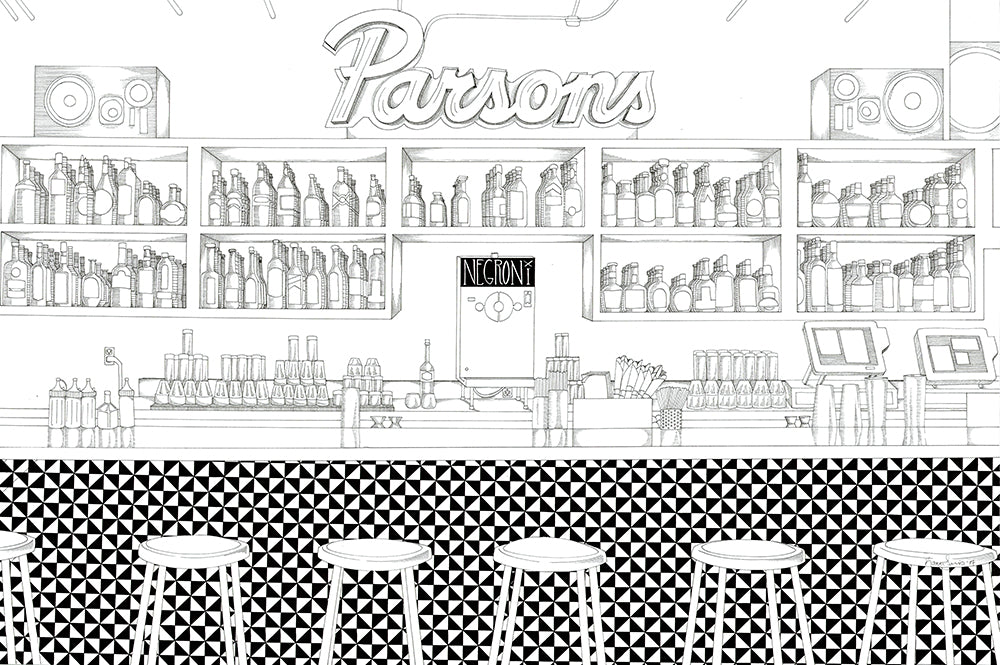 Parsons Print by Kate Lewis