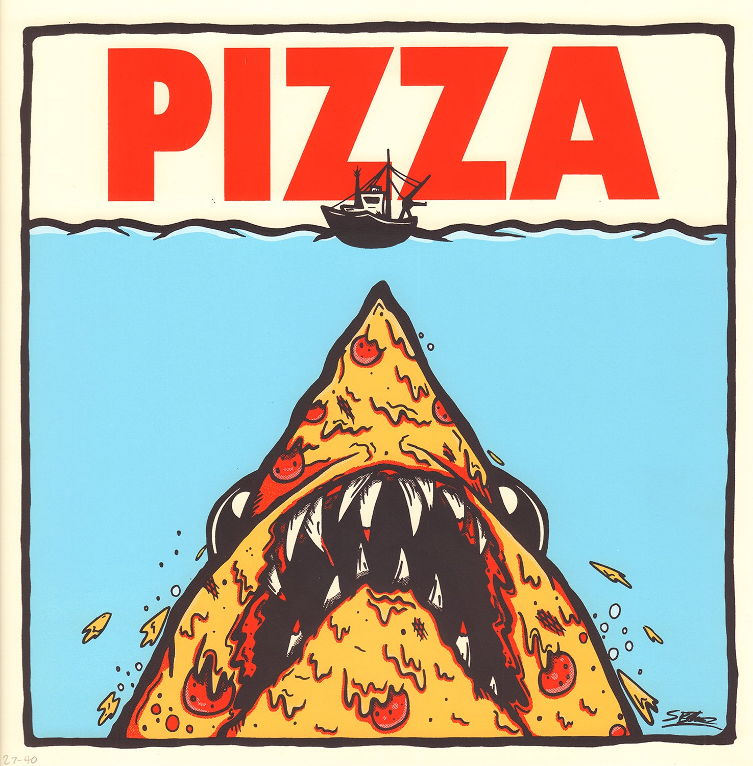 "Pizza Jaws" by Samuel B. Thorne