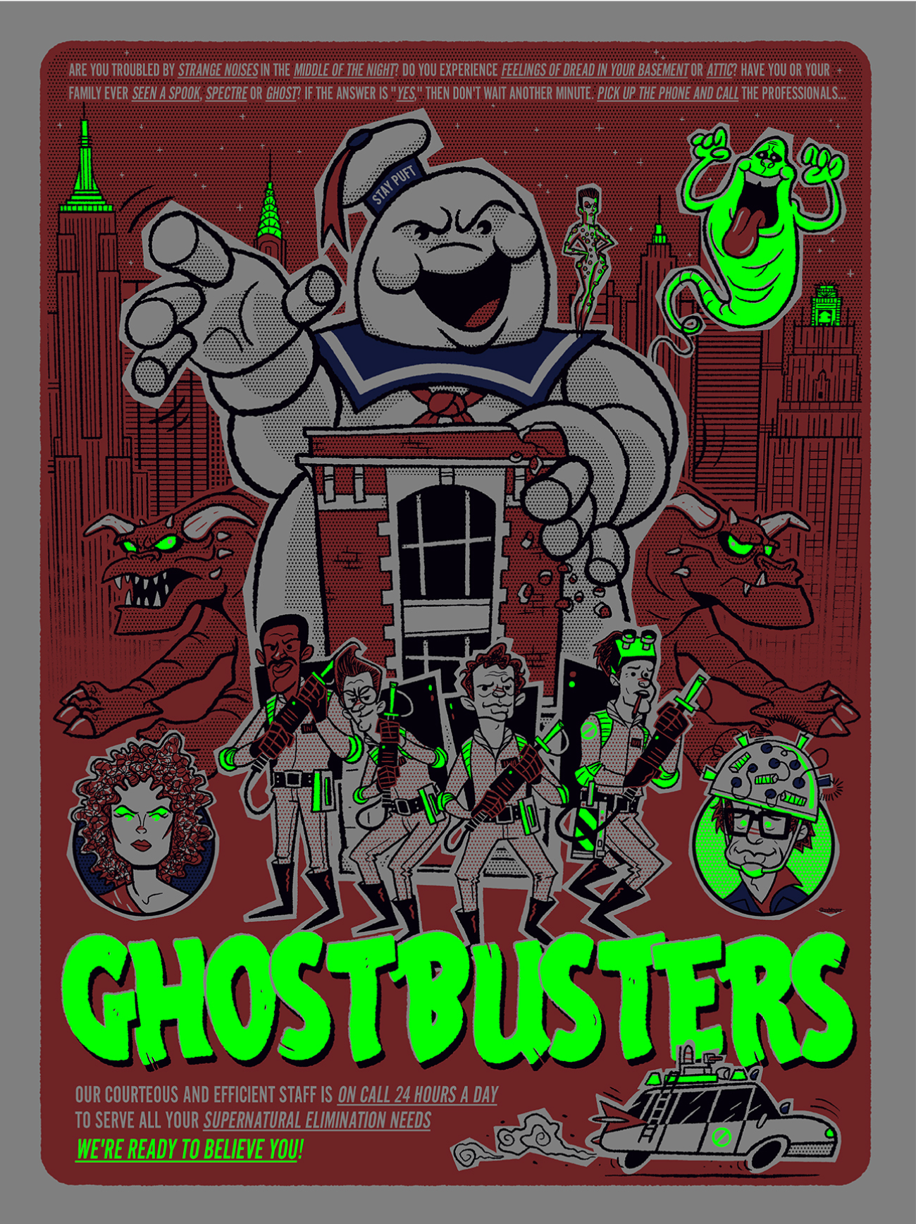 "Ghostbusters" by Ian Glaubinger