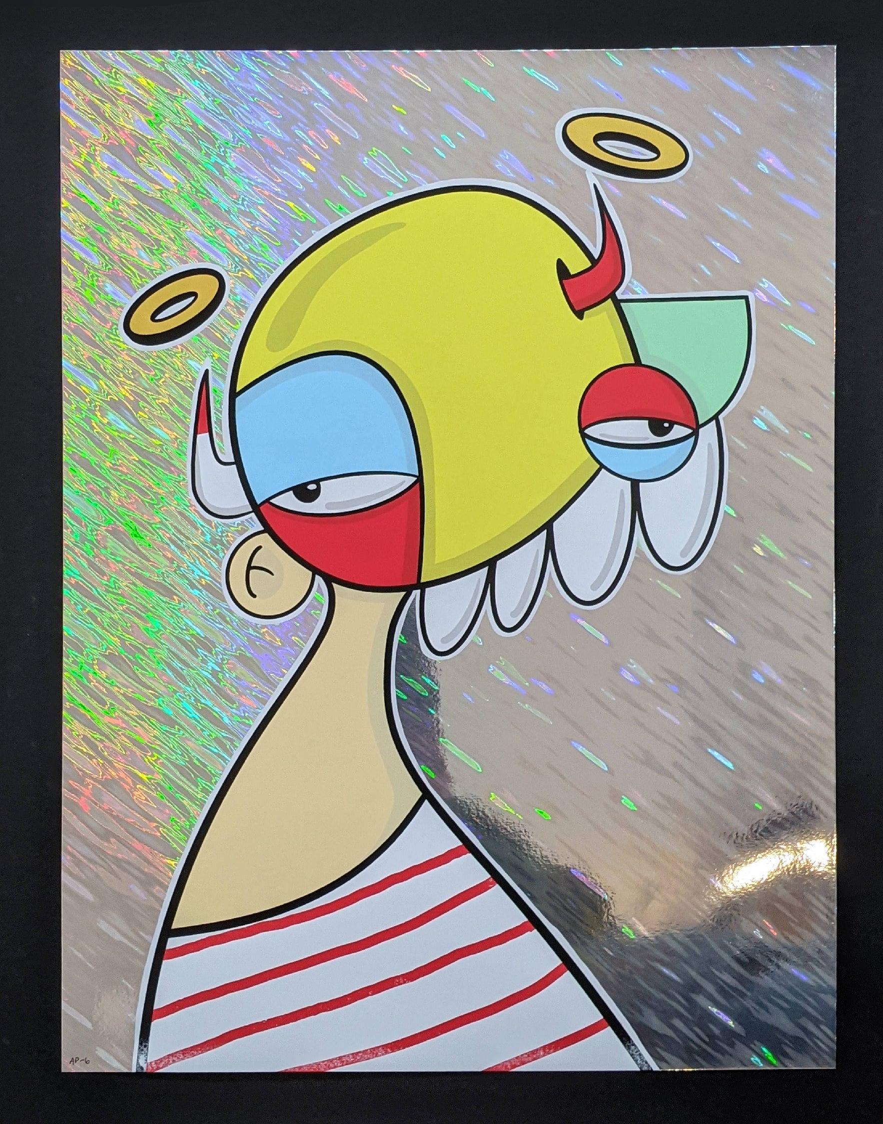 "Woke Up An Optimist Foil Variant" by Sergio Farfan