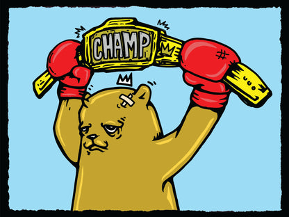 "Champion of the World" Regular by JC Rivera