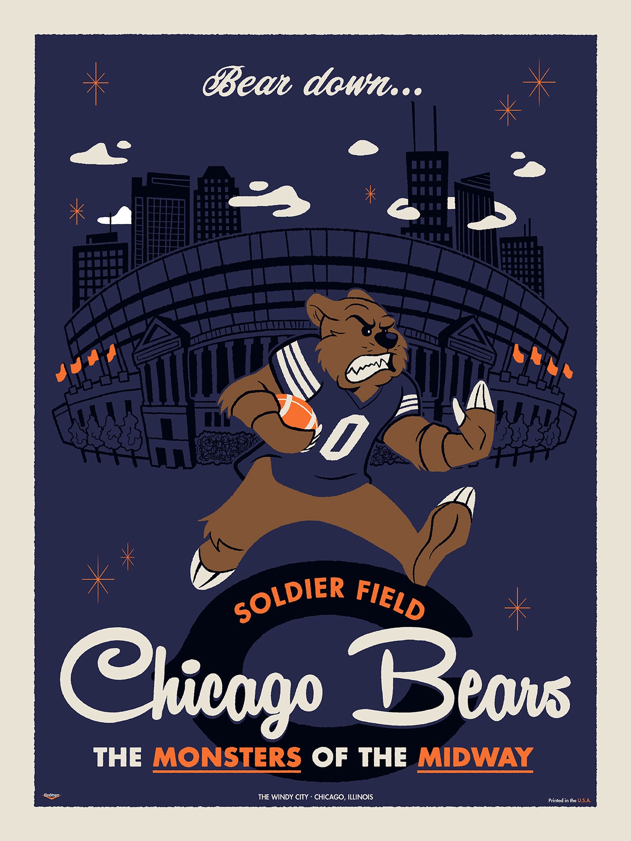"Bear Down" by Ian Glaubinger