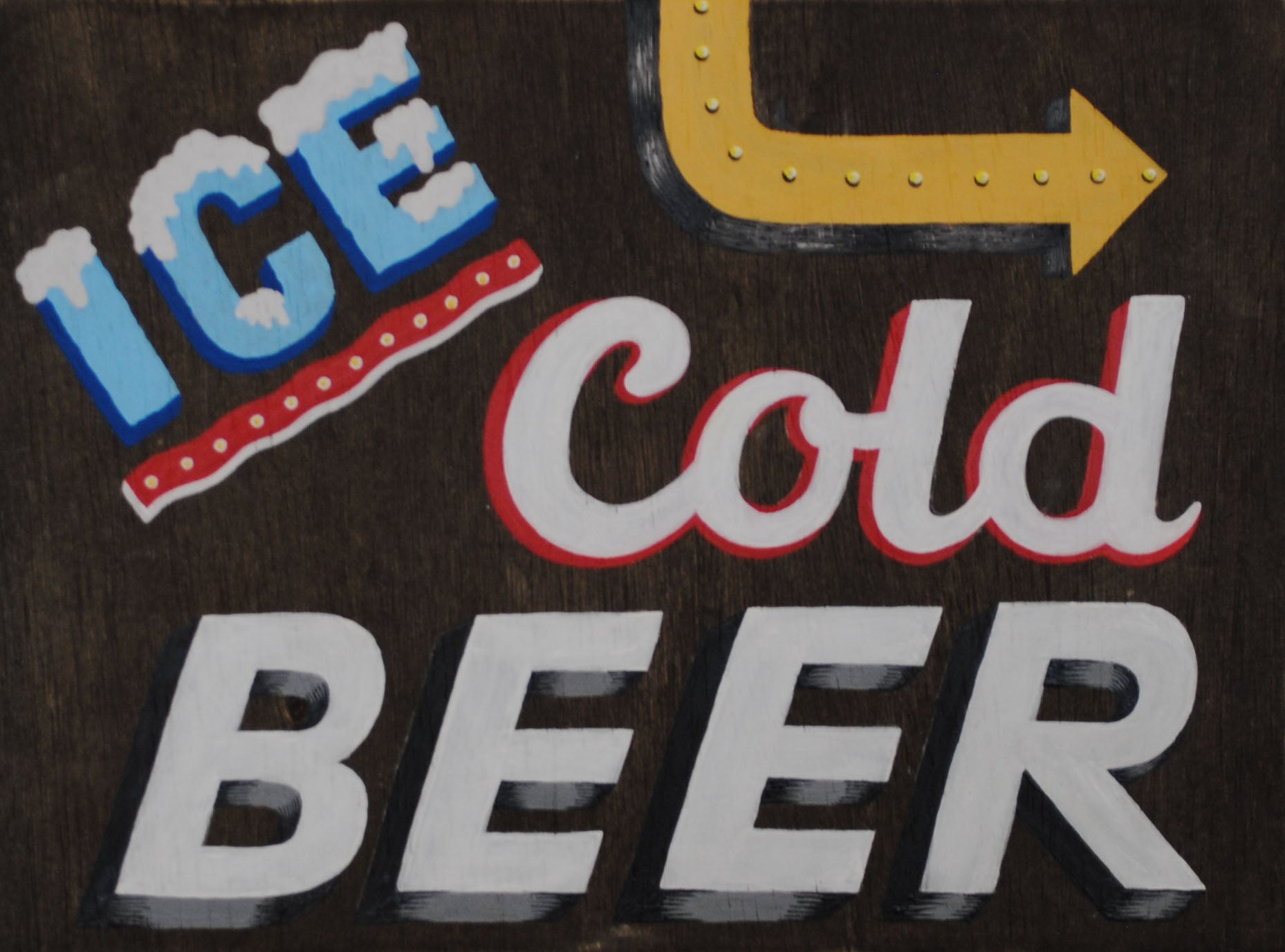 "Cold Beer That A Way" by Erik Lundquist