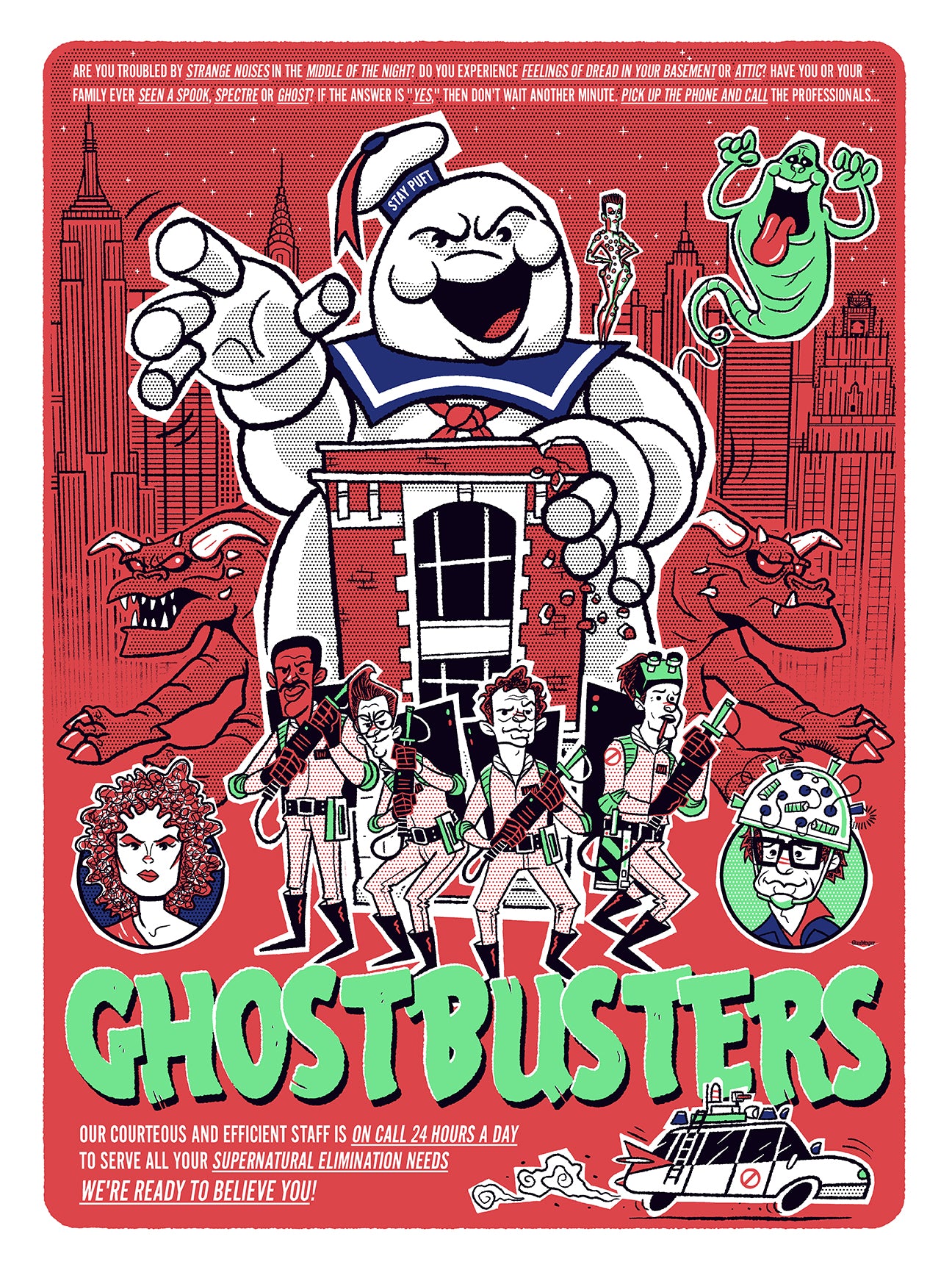 "Ghostbusters" by Ian Glaubinger