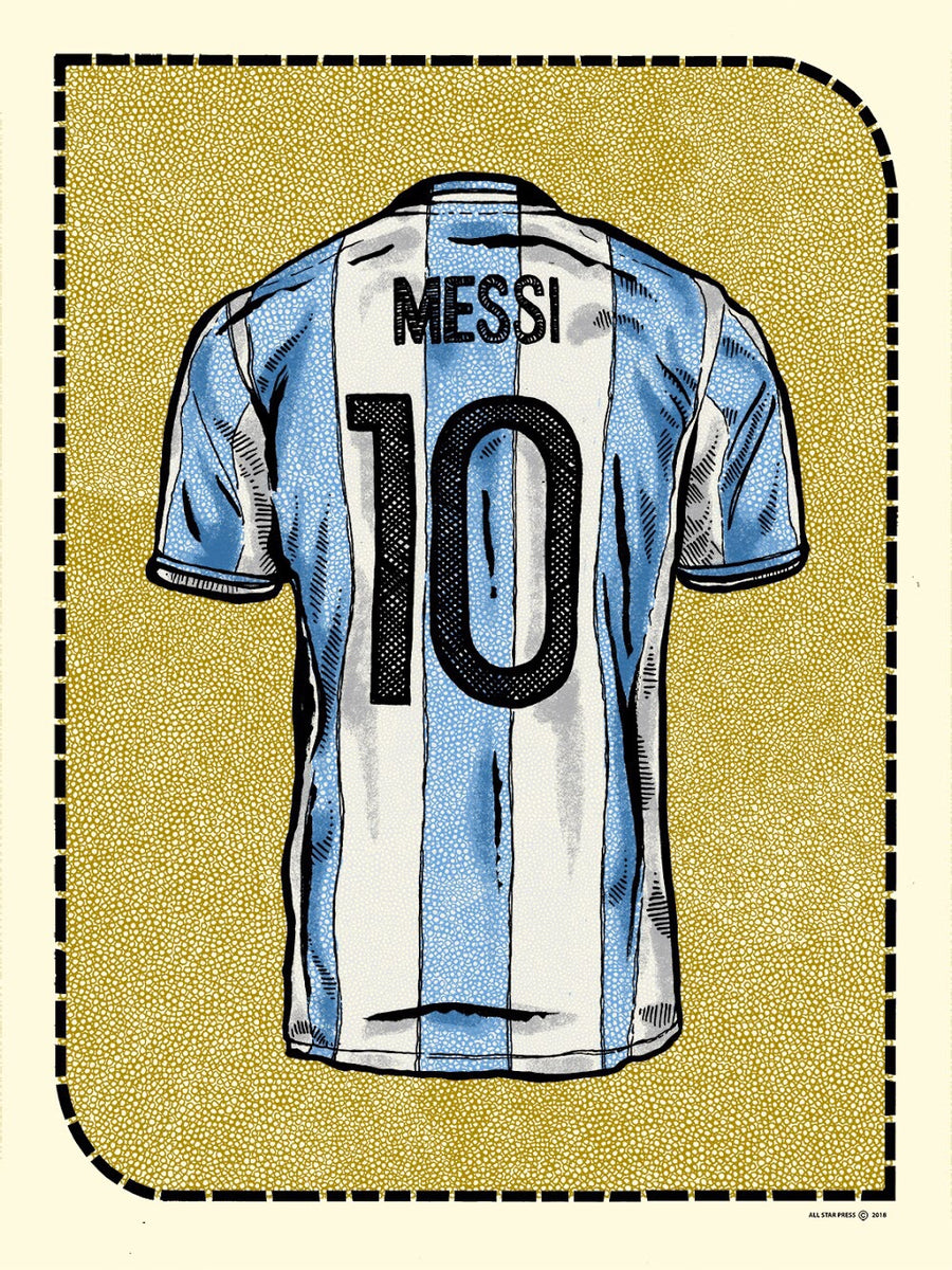 Messi Argentina Jersey