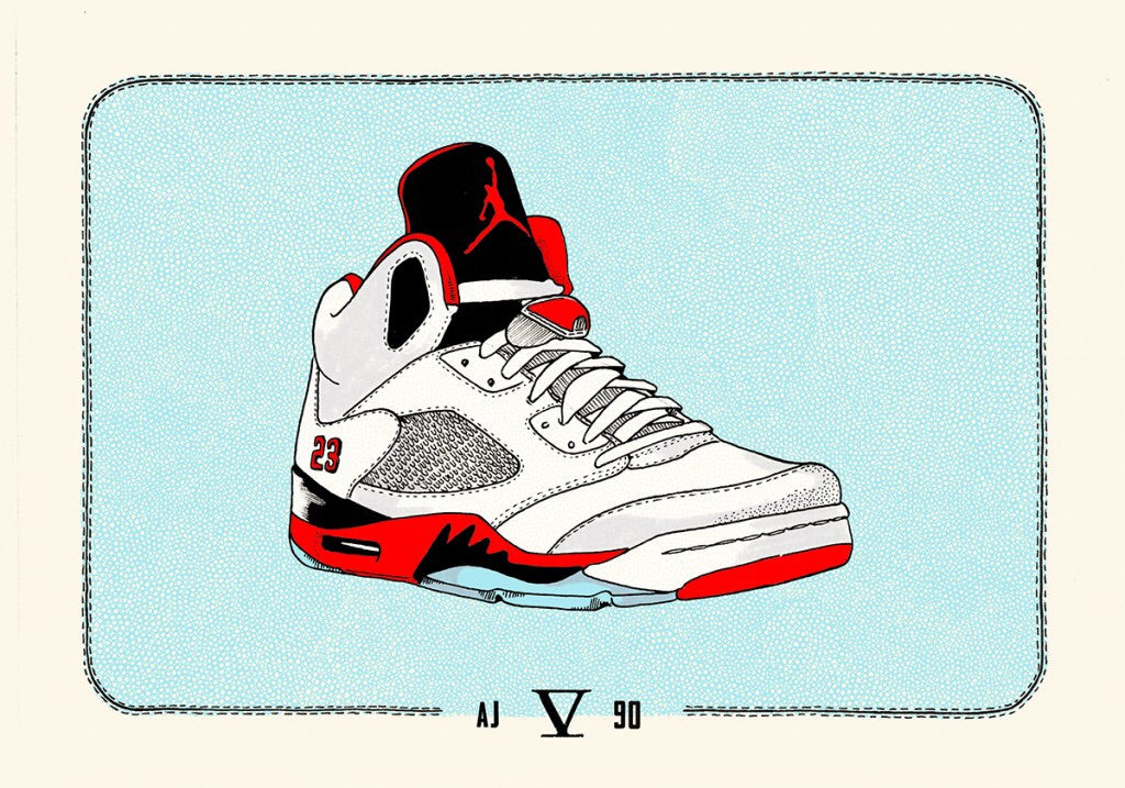 "Air Jordan - 1990" by Zissou Tasseff-Elenkoff