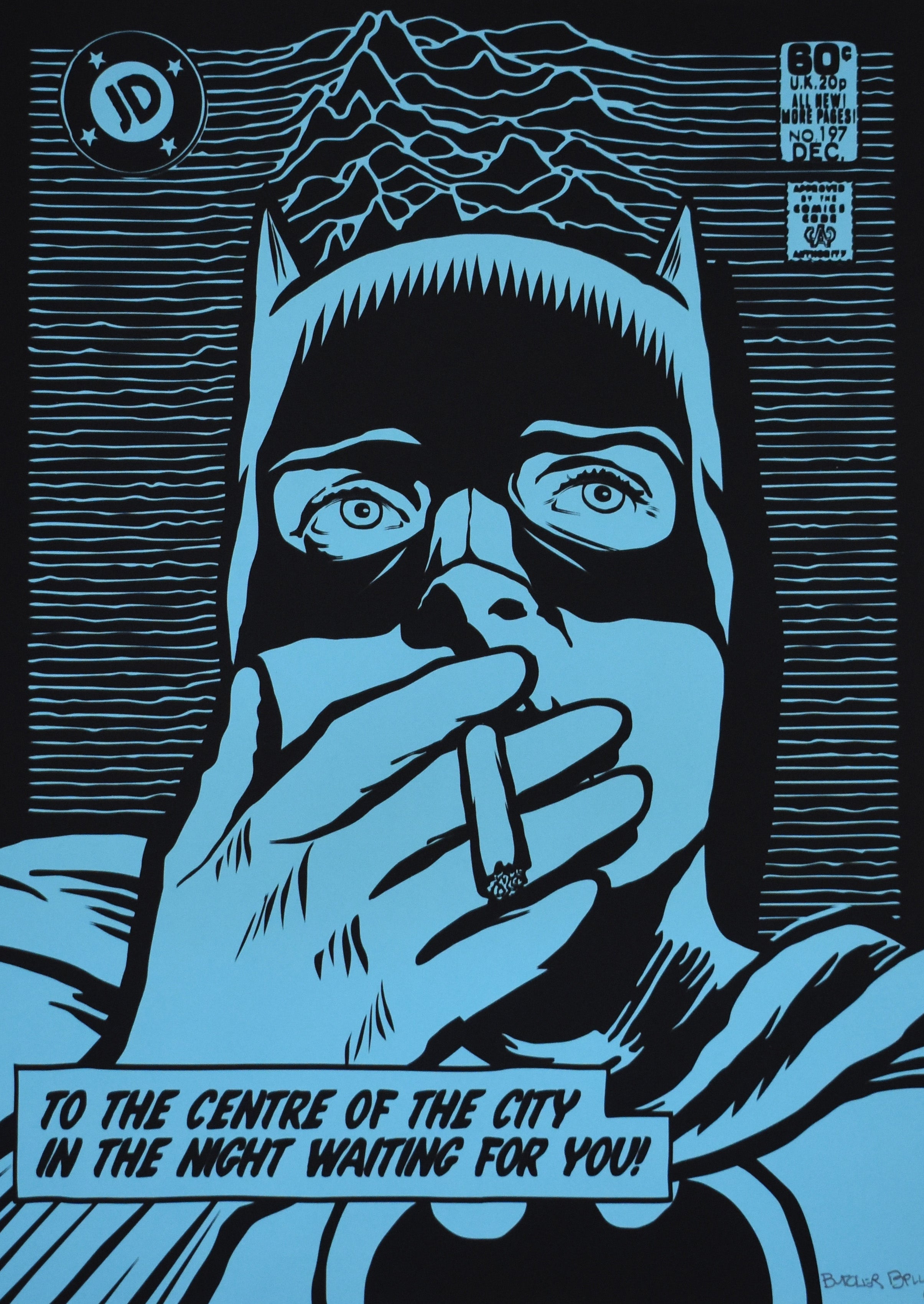 "Post Punk Dark Night Variant 1" by Butcher Billy