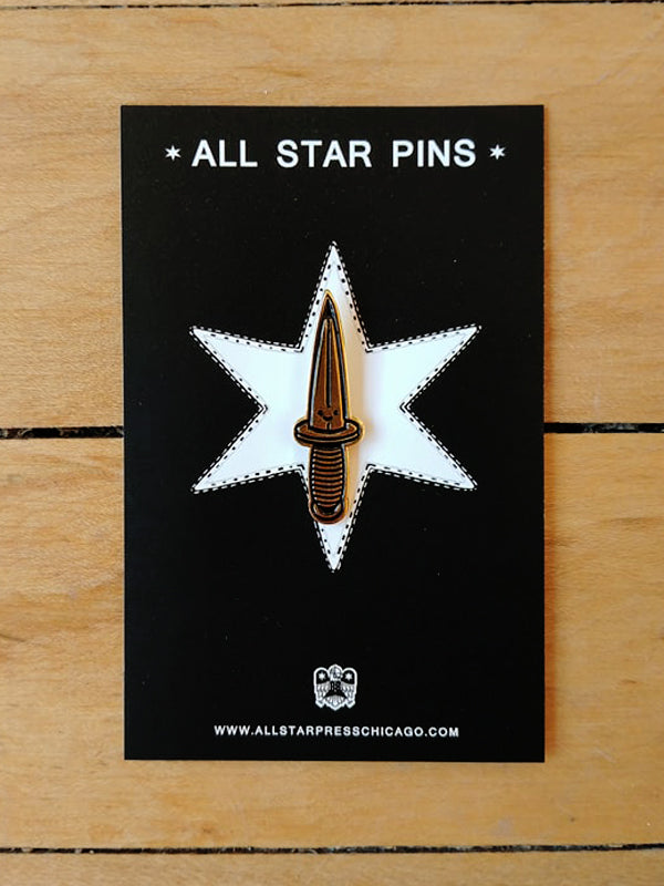 "Dagger Boy" Pin by Blake Jones