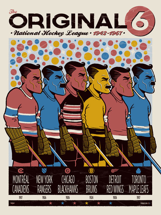 "Original 6" by Ian Glaubinger