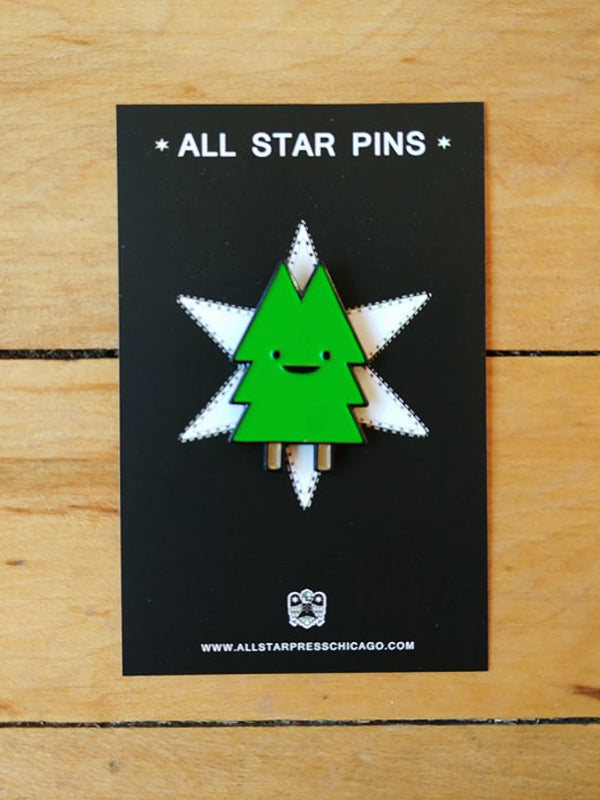 "Treeboy" Pin by Blake Jones