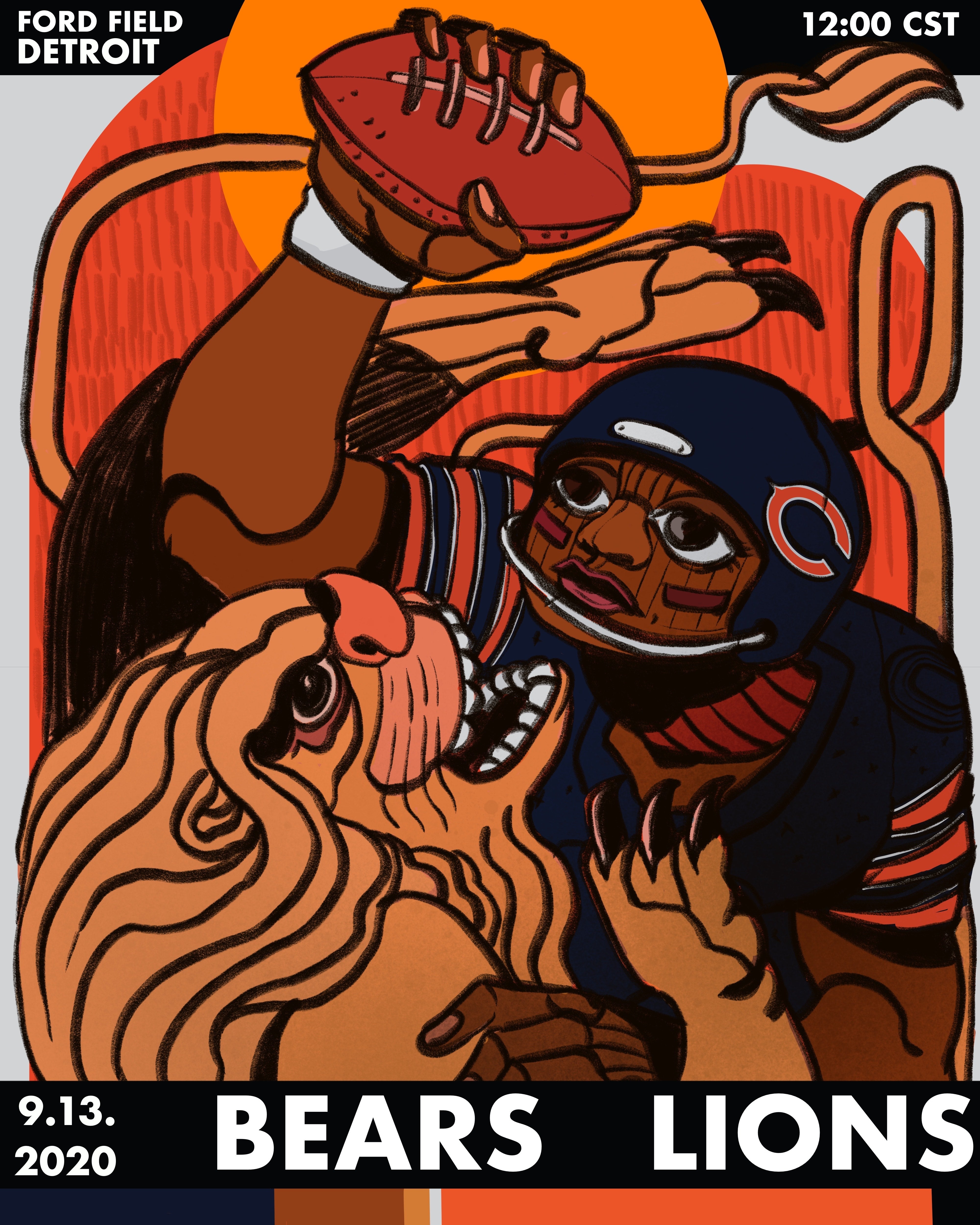2020-2021 Official Bears Posters