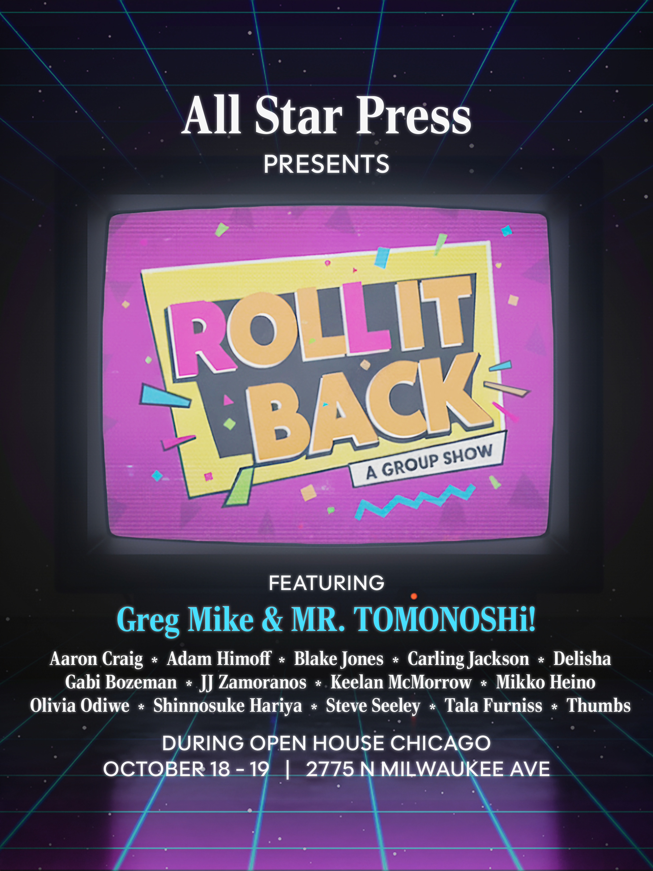 Roll It Back: A Group Show