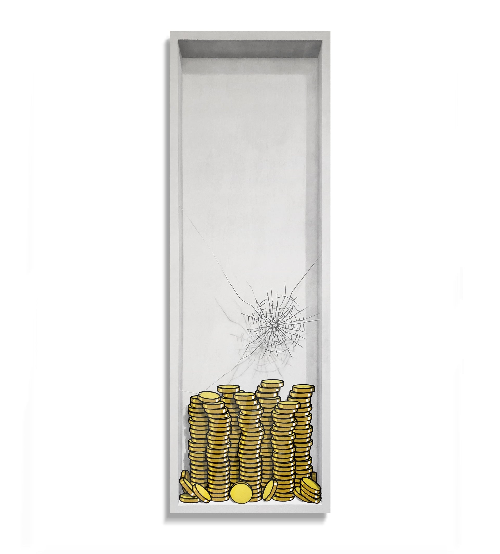 "175 Gold Coins ($10,500)" by E. Lee