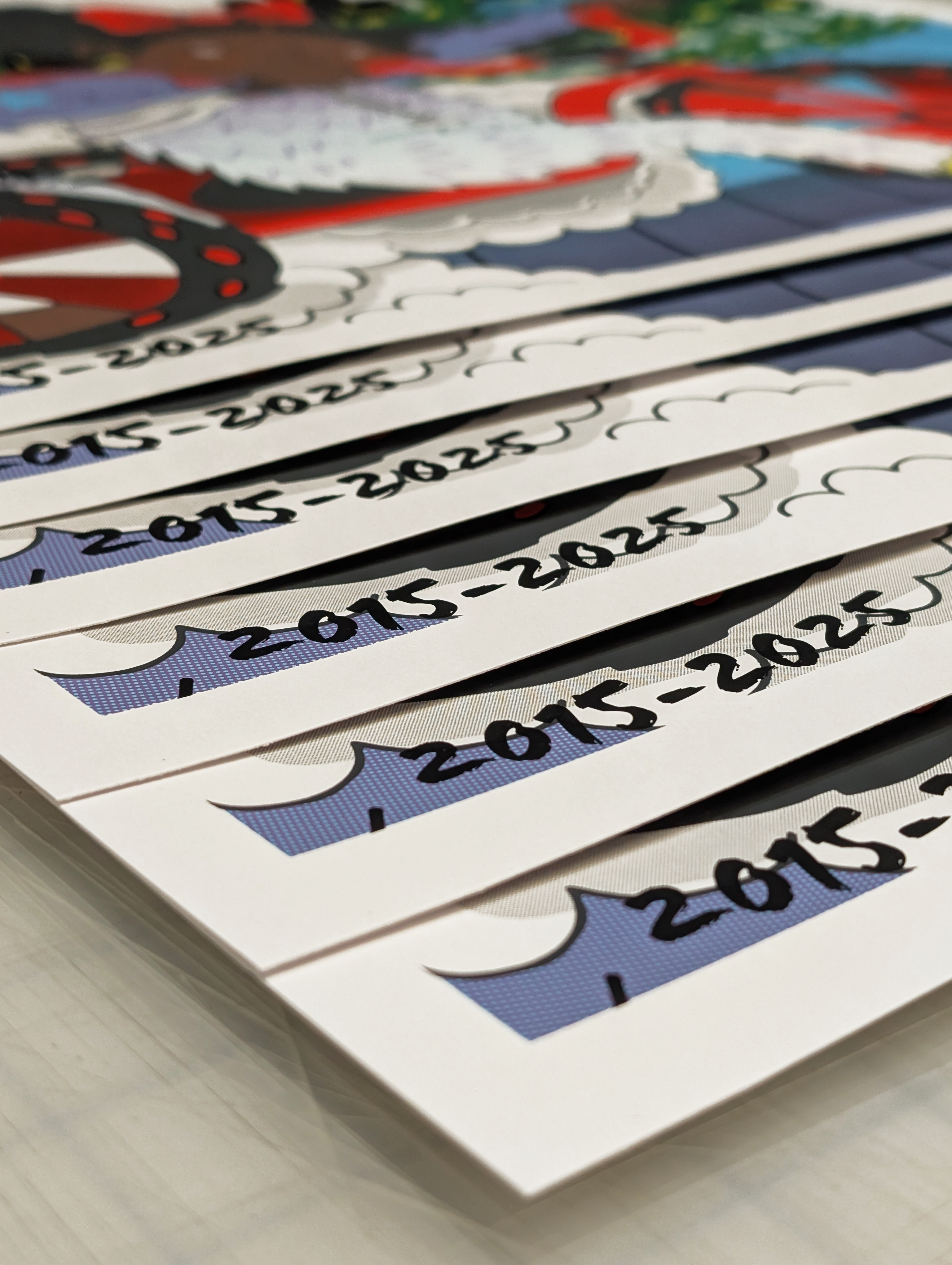 "Big Wheel Hero" Bloomingdale Trail Print by Delisha