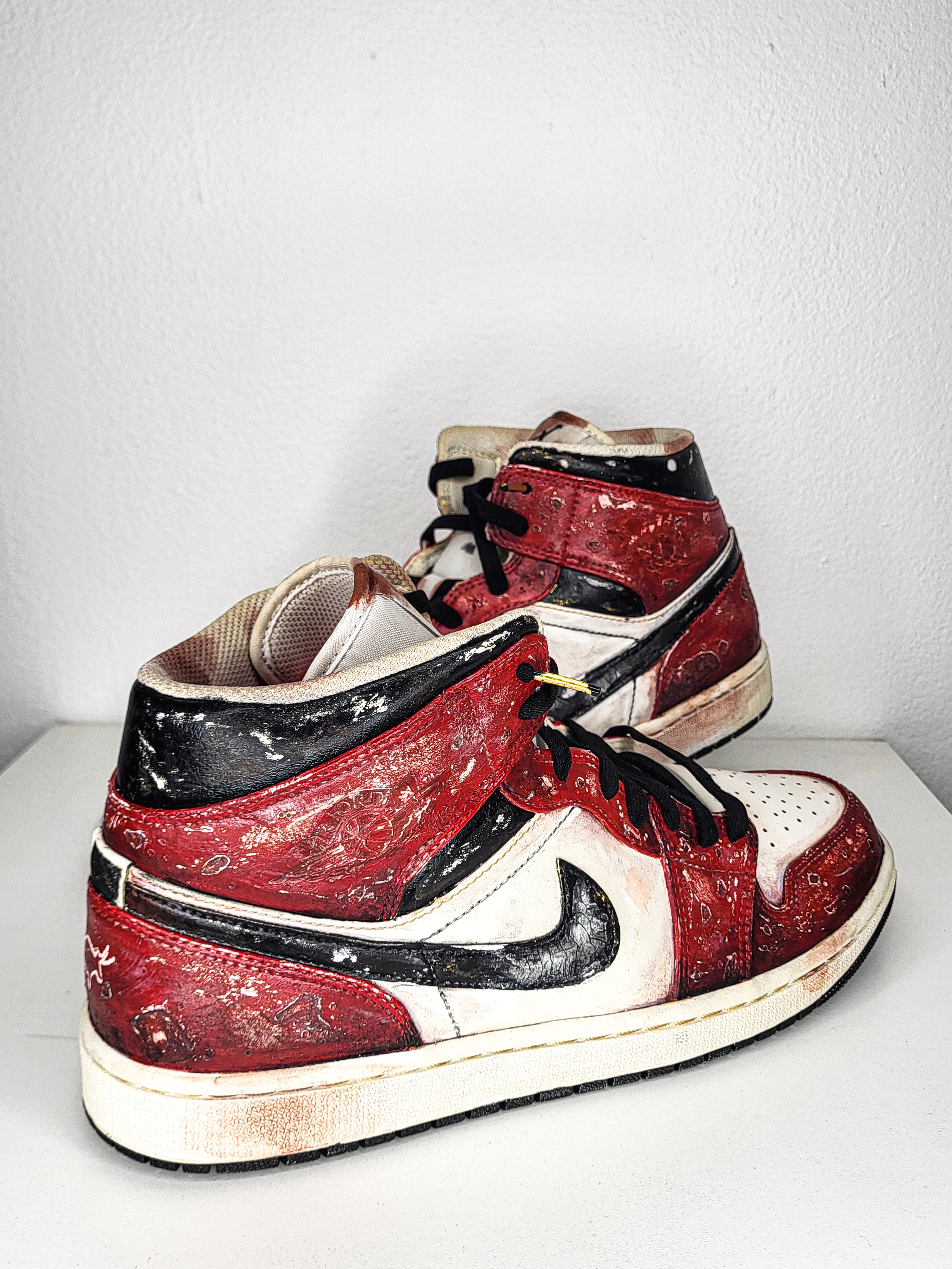 "Hall of Bulls 1's" Shoes by Chuck Styles