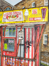 Load image into Gallery viewer, “Doggie Diner” by Pizza In The Rain
