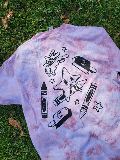 "Happy Shirt Club Tie Die T-Shirt" By Elloo