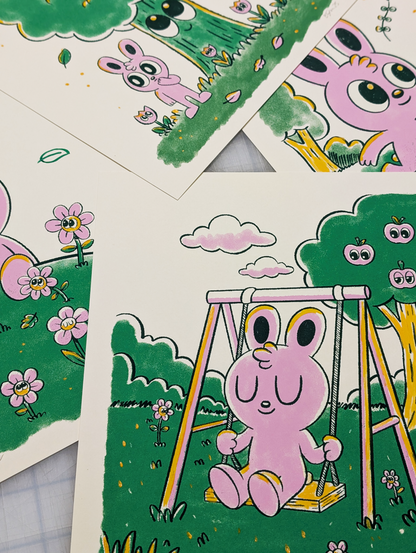 "Art Print Hand Embellished Set" by Blake Jones