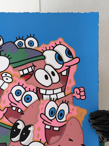 "Big Guys" Neon Pink Variant by Wizard $kull