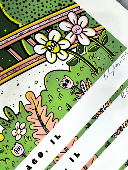 Bloomingdale Trail Print by Blake Jones