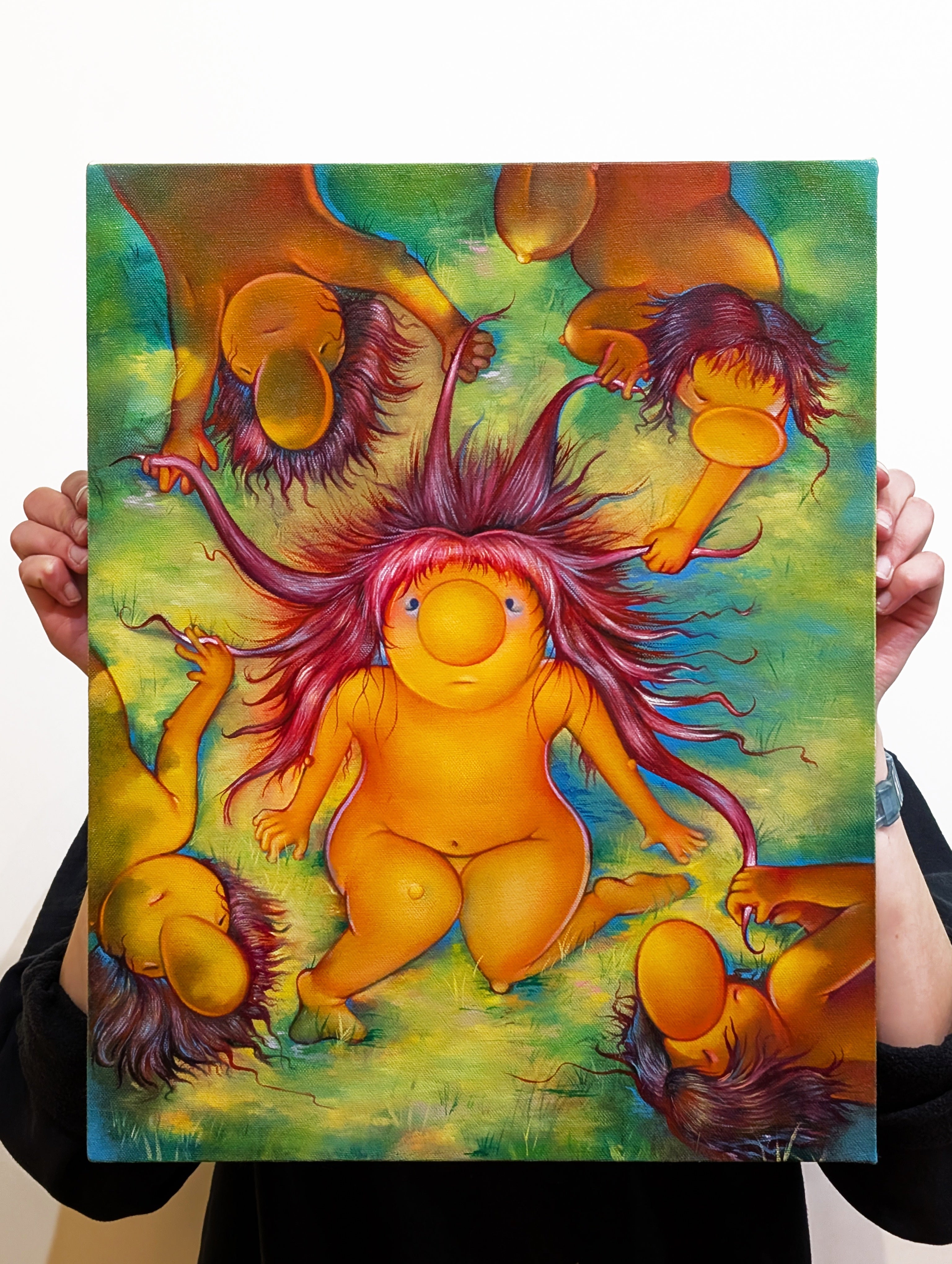 "Hiders, Holders, Hallowers" by Jackie Patiño