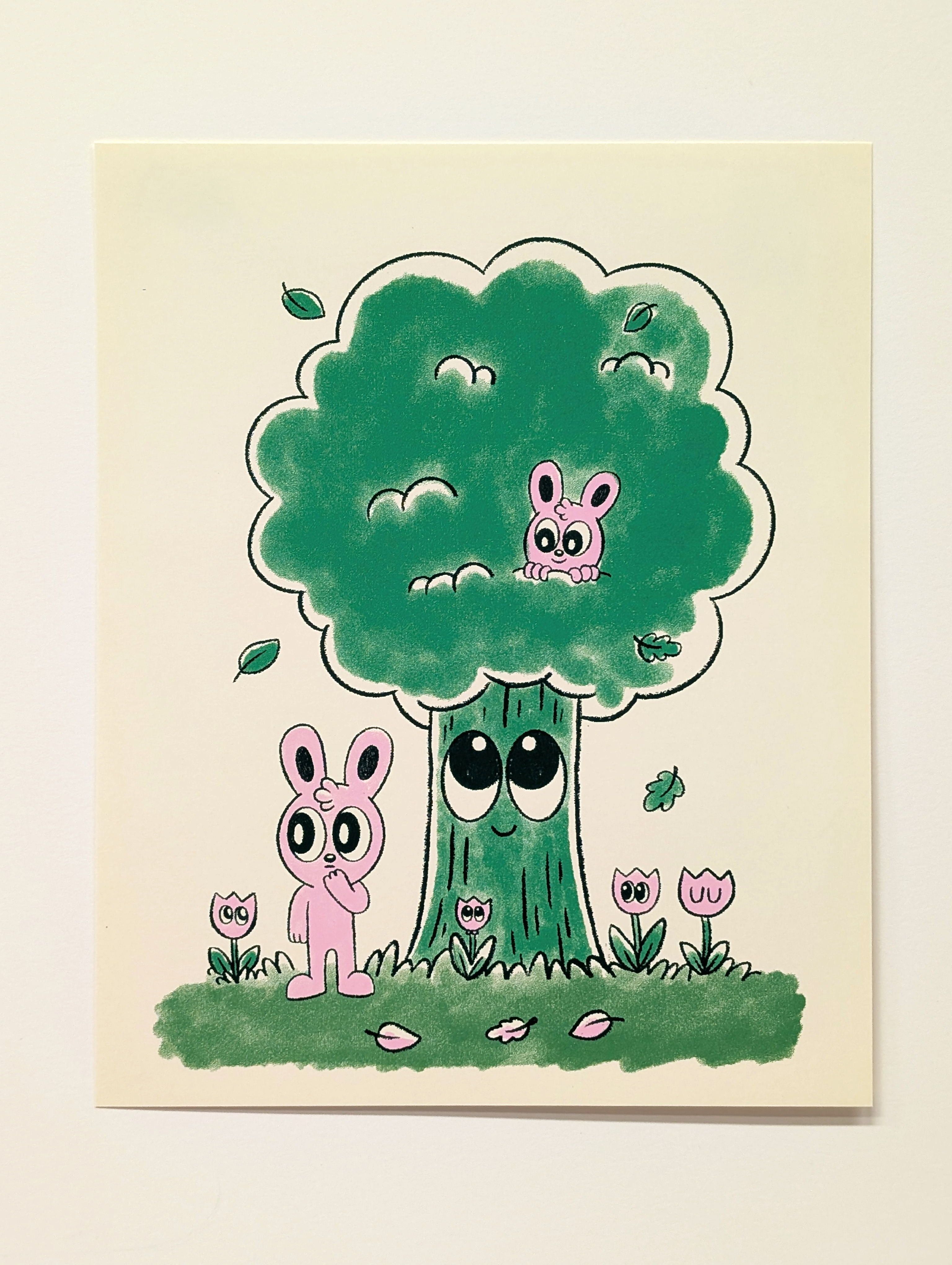 "Hide & Seek" Art Print by Blake Jones