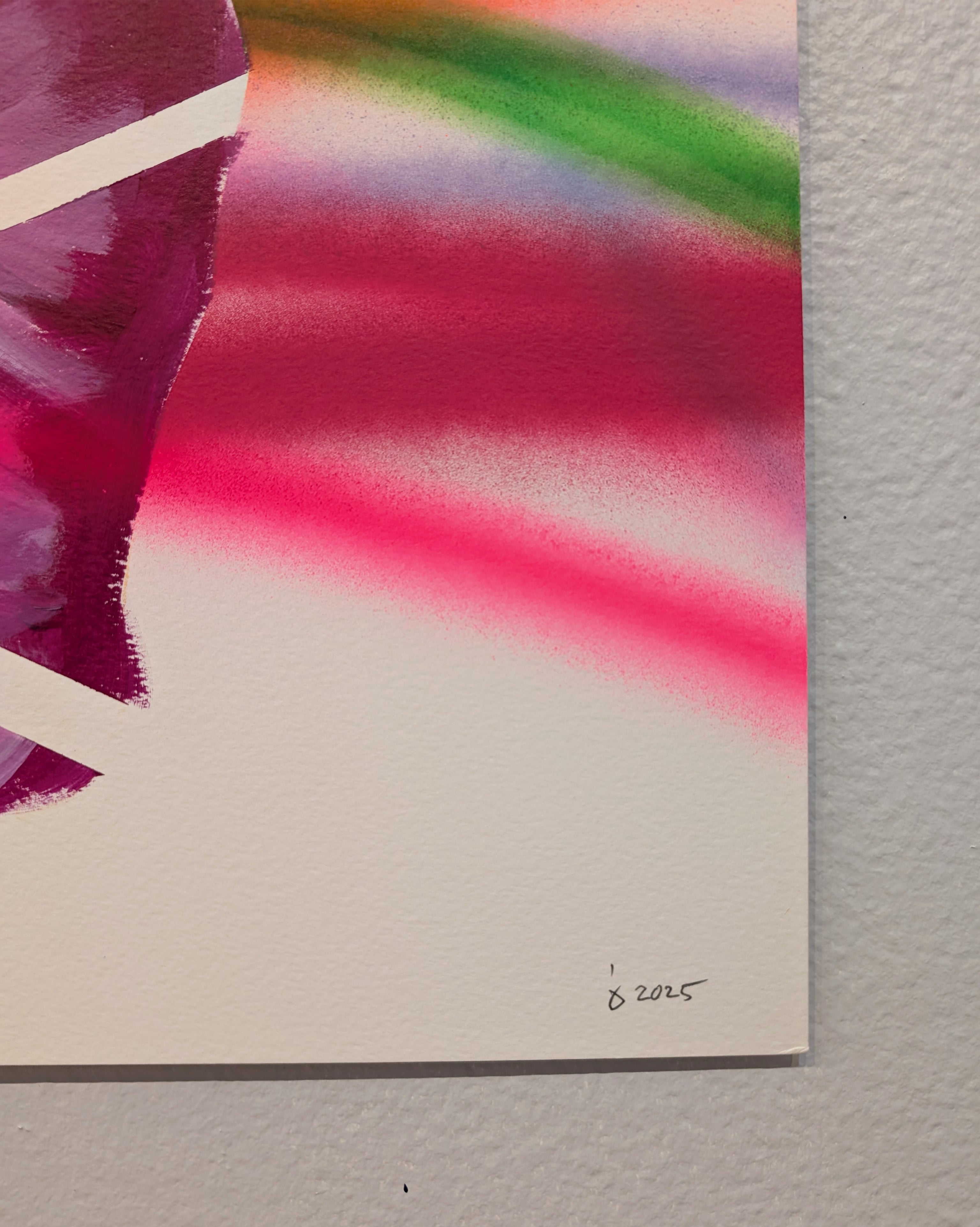 "PEACE OUT" (Original 1) by Jeff Zimmermann