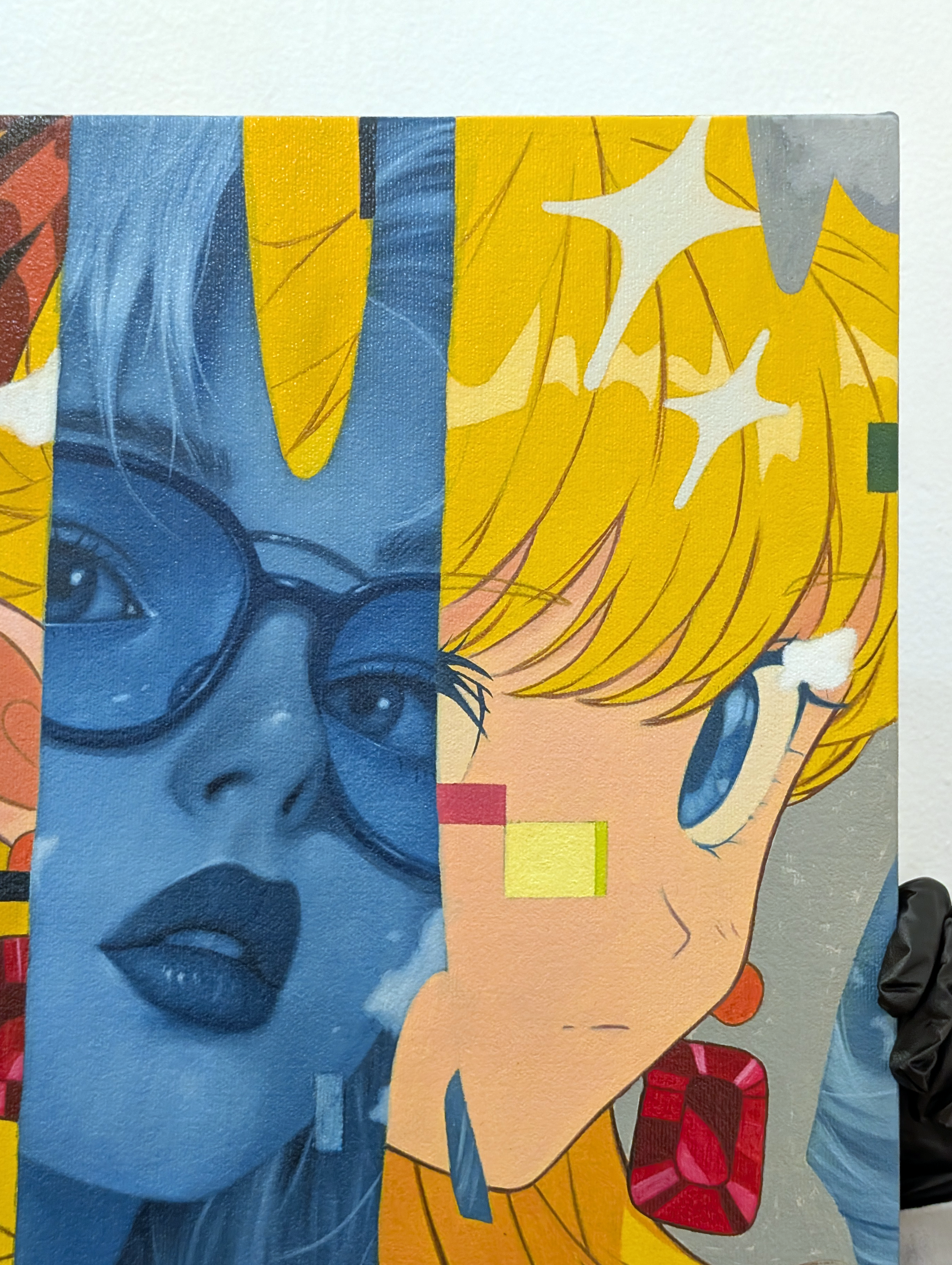 "Shining Yellow, Elegant Blue" By JJ Zamoranos