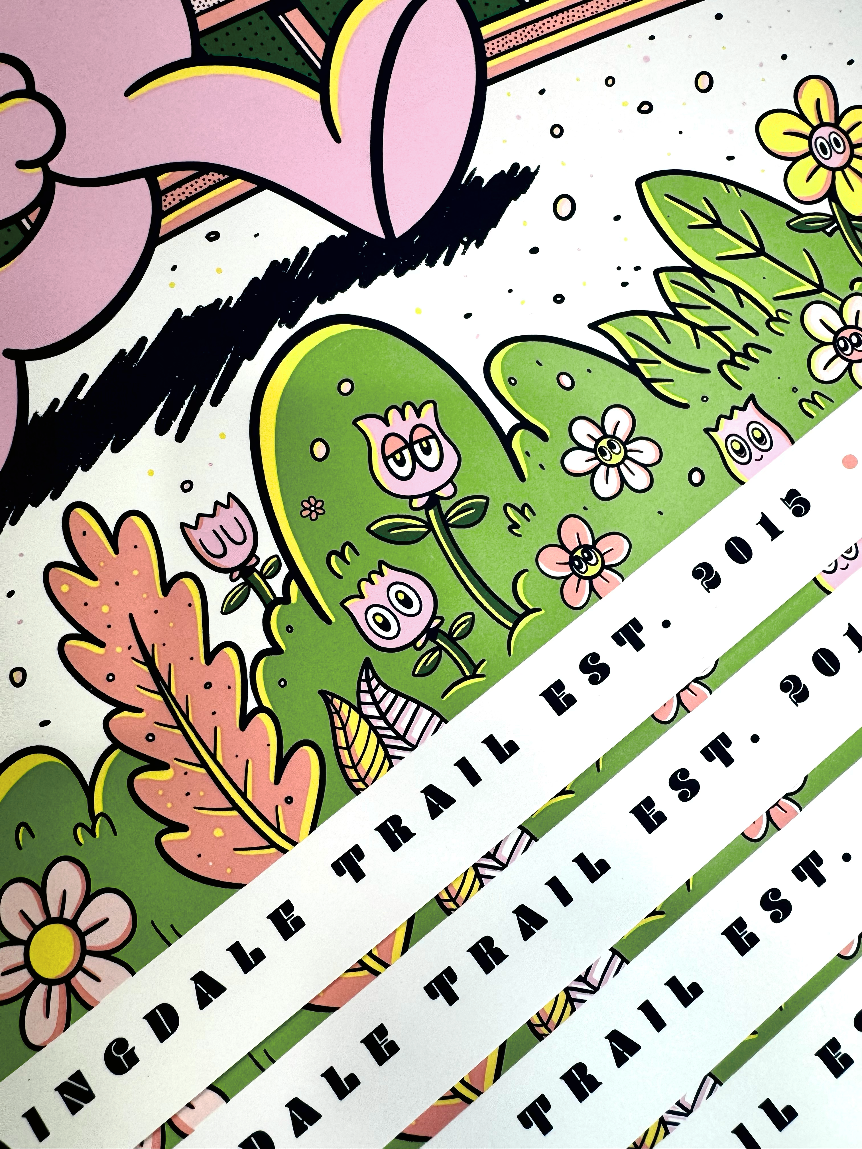 Bloomingdale Trail Print by Blake Jones