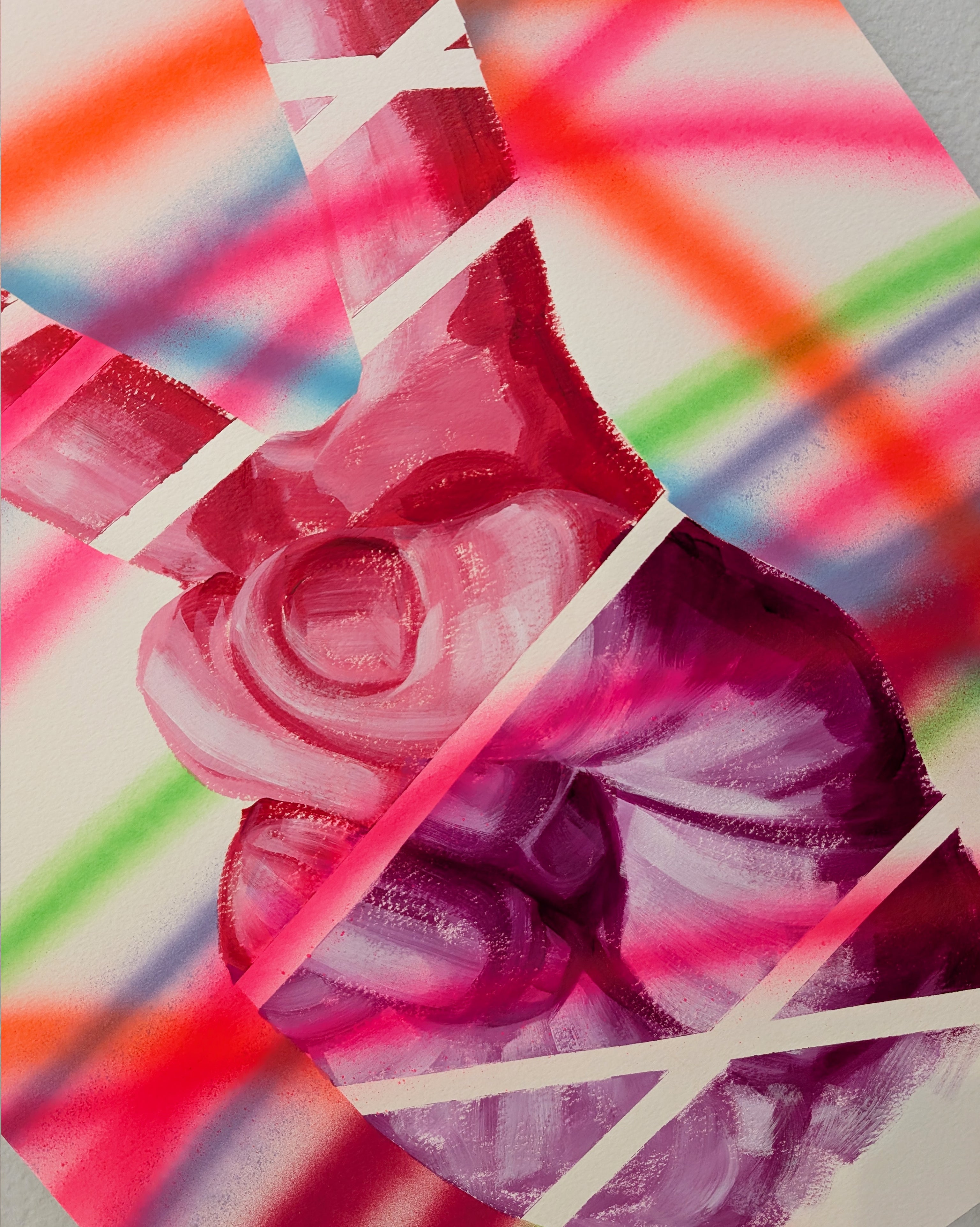 "PEACE OUT" (Original 2) by Jeff Zimmermann