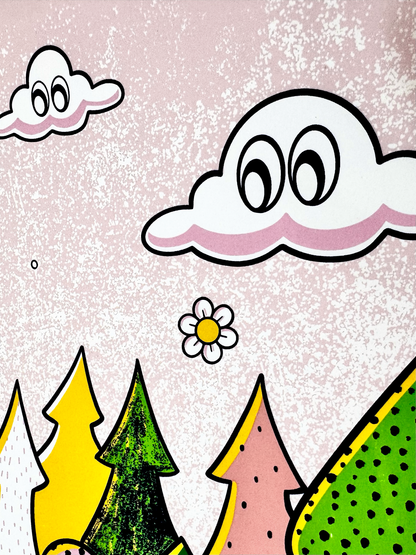 Bloomingdale Trail Print by Blake Jones